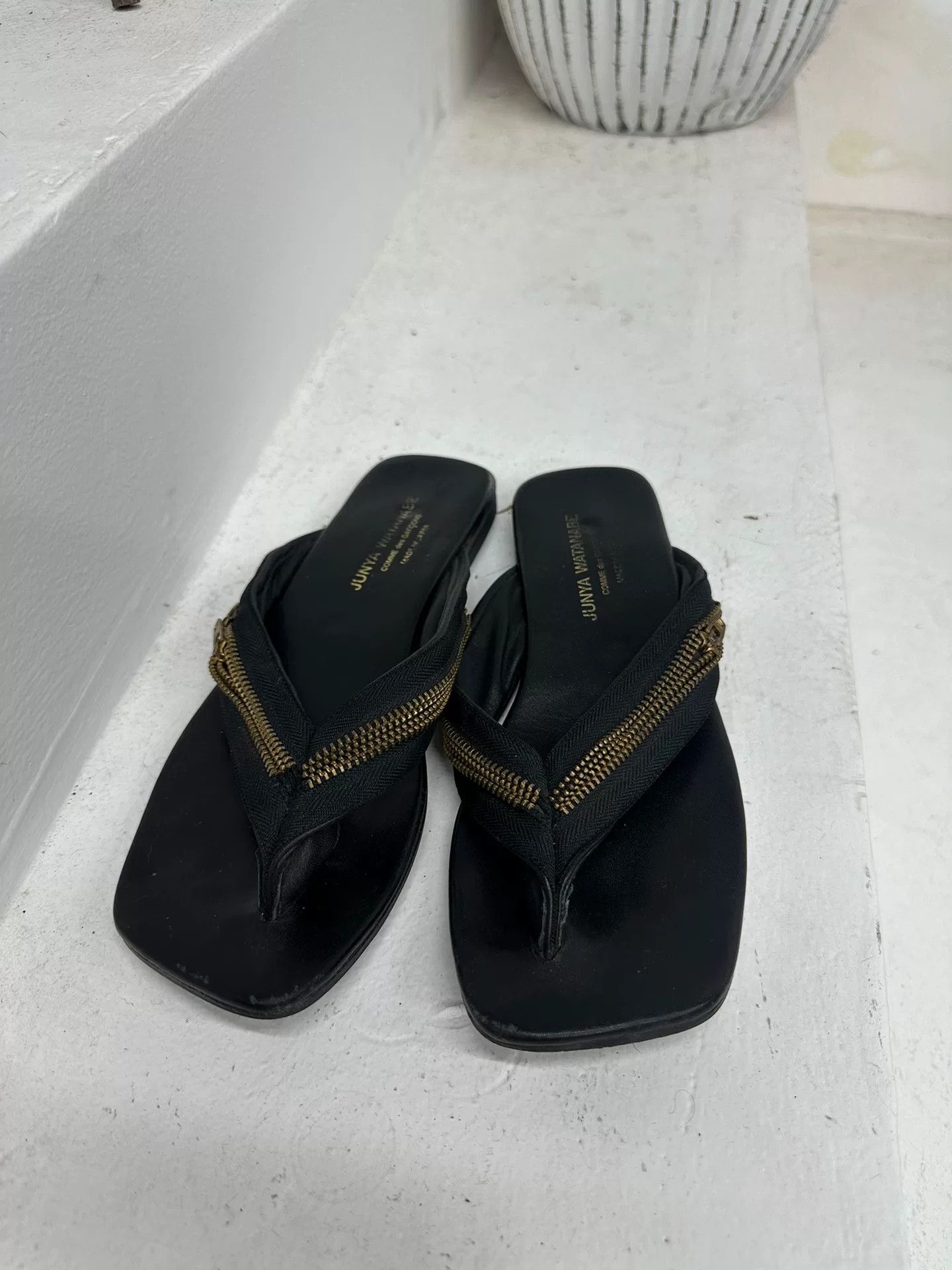 Junya Watanabe Junya Watanabe Zipper Flip-Flops S Size US 6 / IT 36 - 1 Thumbnail