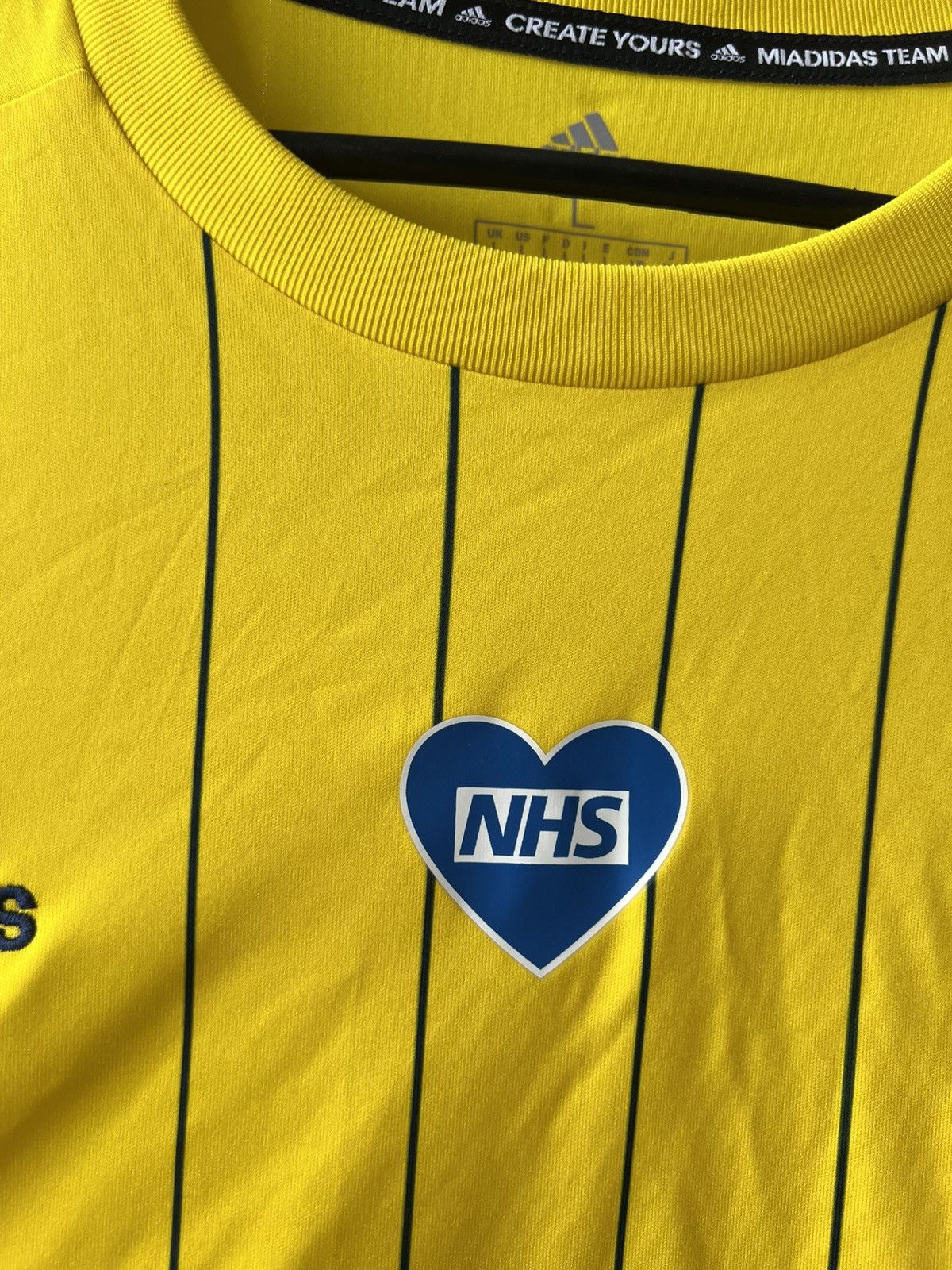 Adidas 2020 HAMPSHIRE CRICKET T20 VITALITY BLAST GAME JERSEY SHIRT Size US L / EU 52-54 / 3 - 6 Thumbnail