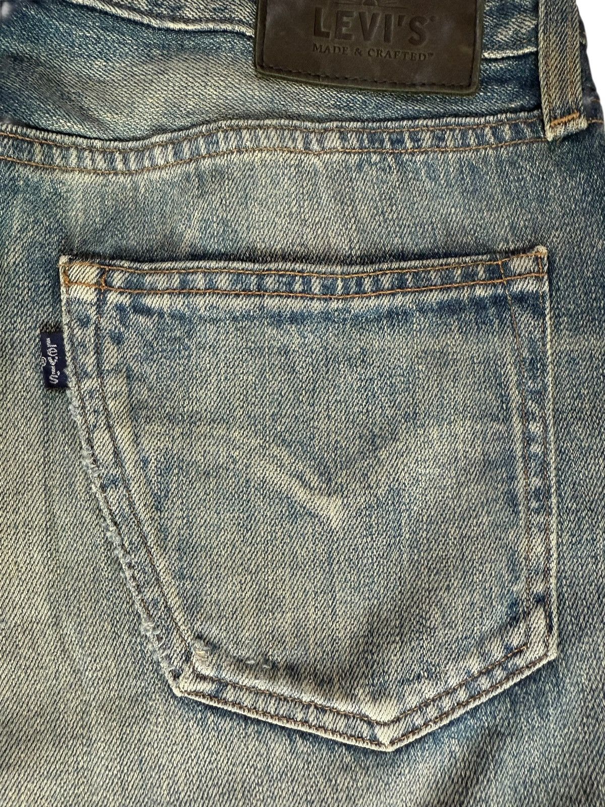 Levi's Vintage Clothing Vintage Levis Made & Crafted Japan Selvedge Denim Jeans Size US 28 / EU 44 - 17 Thumbnail