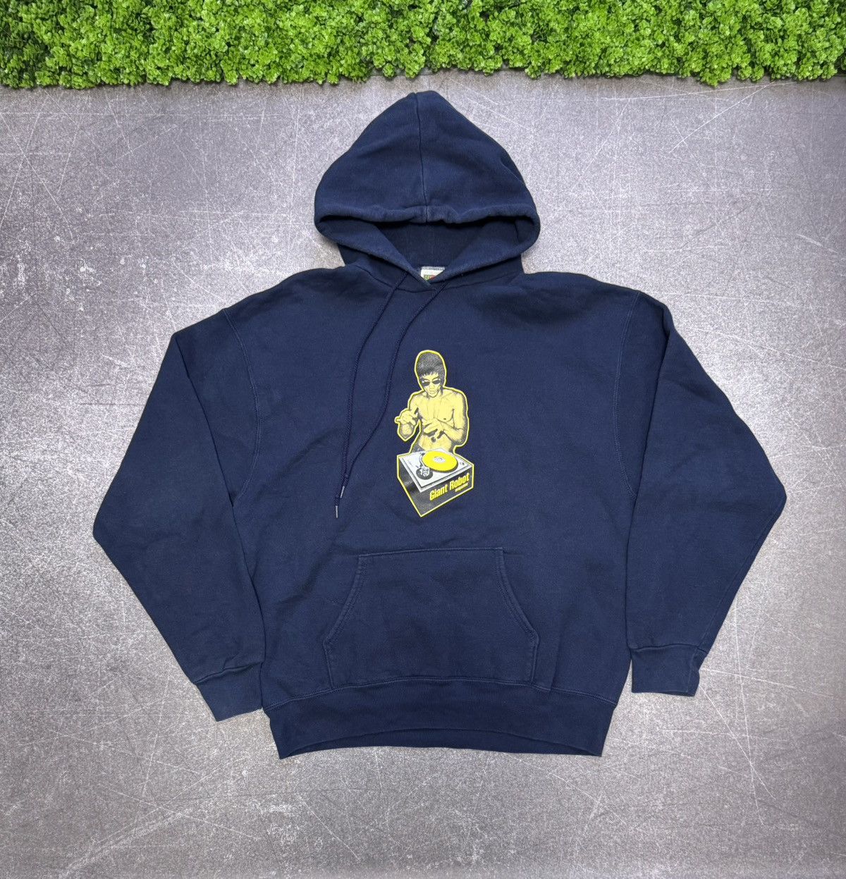 Hook-Ups Vintage 90s Giant Robot Magazine Bruce Lee Dj Hoodie Skate Size US L / EU 52-54 / 3 - 1 Thumbnail