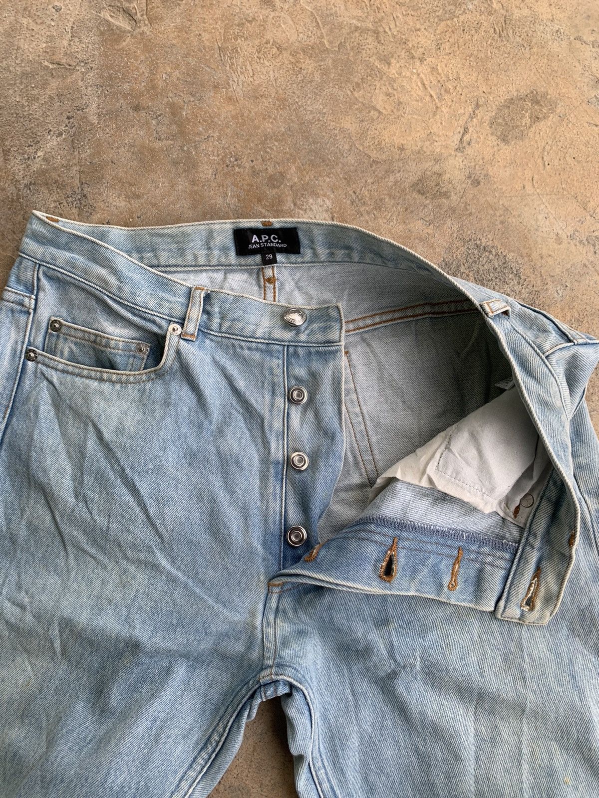 A.P.C. × Japanese Brand A.P.C Selvedge Denim Size US 30 / EU 46 - 7 Thumbnail