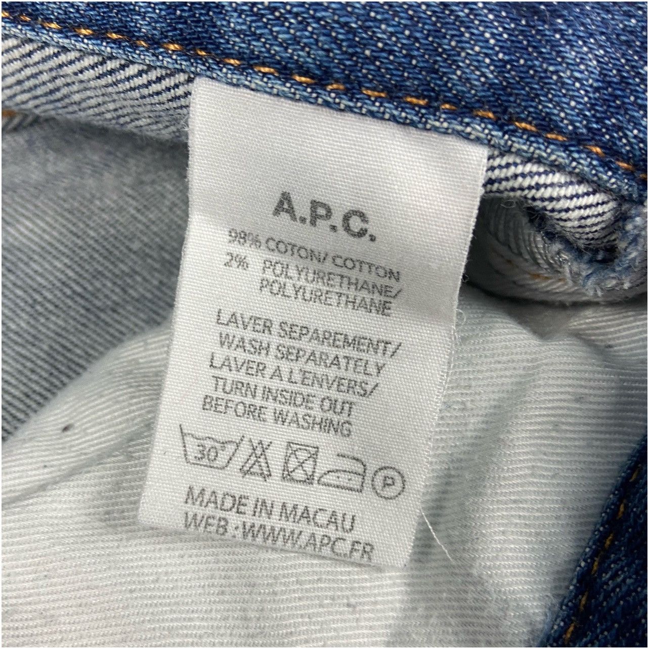A.P.C. A.P.C. Petit Standard Jeans – Size 30 Size US 30 / EU 46 - 7 Thumbnail