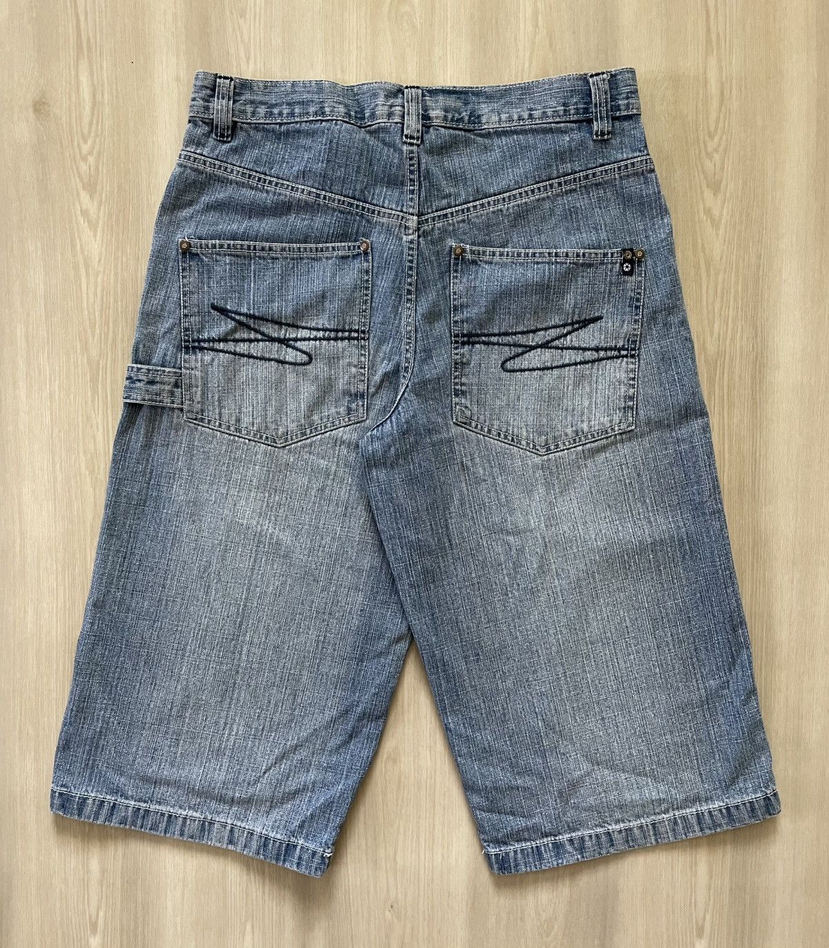 Southpole × Vintage Vintage Southpole Carpenter Denim Jorts Sz 34x18.5 Size US 34 / EU 50 - 1 Thumbnail