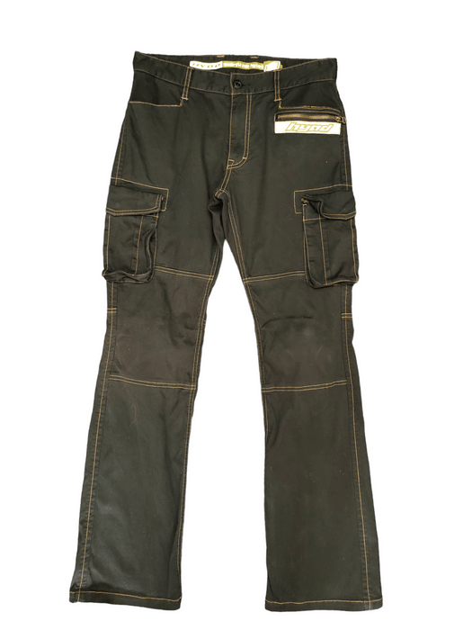 Hysteric Glamour Flare Pants Hyod Motorcycle Paded Cargo Pants