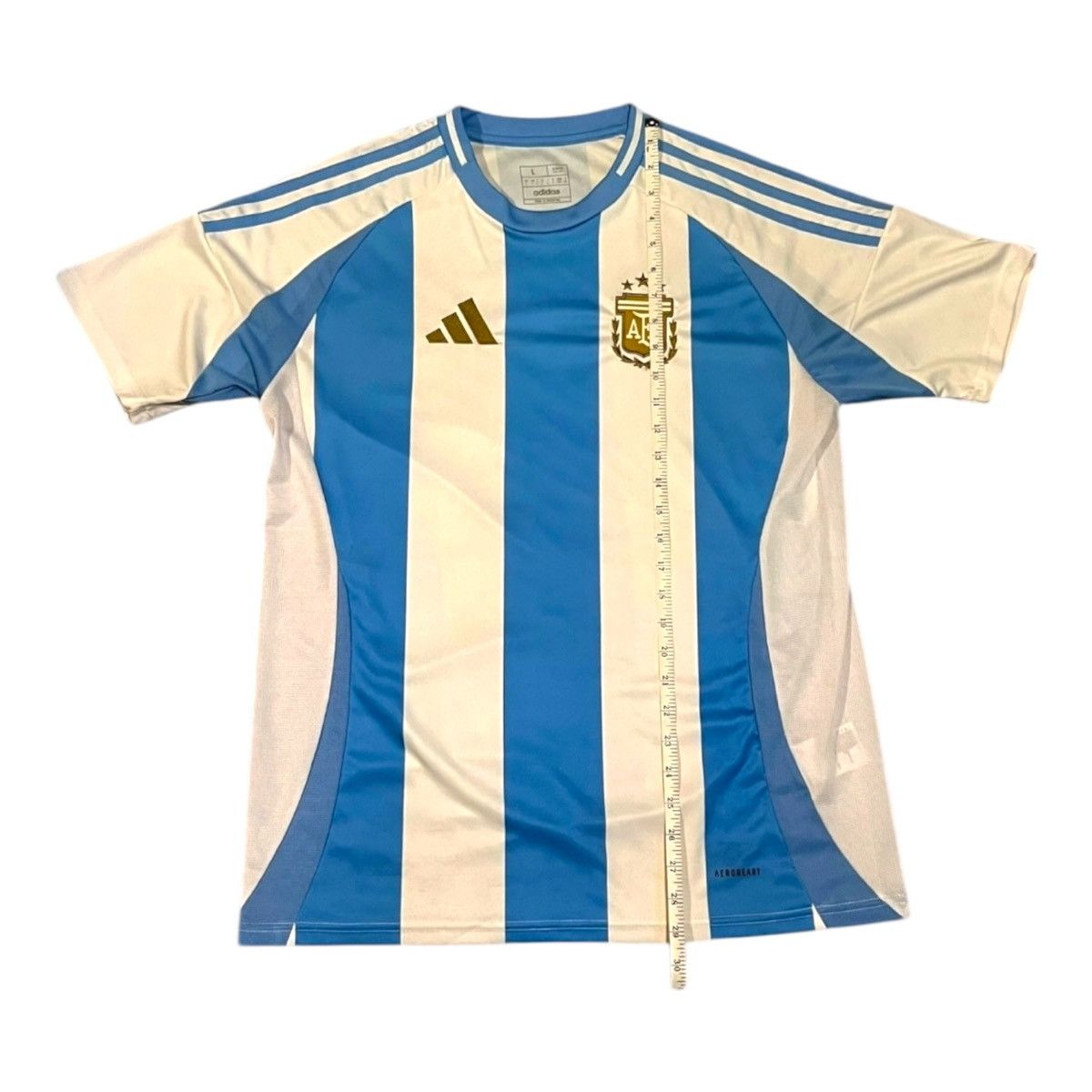Adidas 2024 Argentina Home Jersey Size US L / EU 52-54 / 3 - 2 Thumbnail