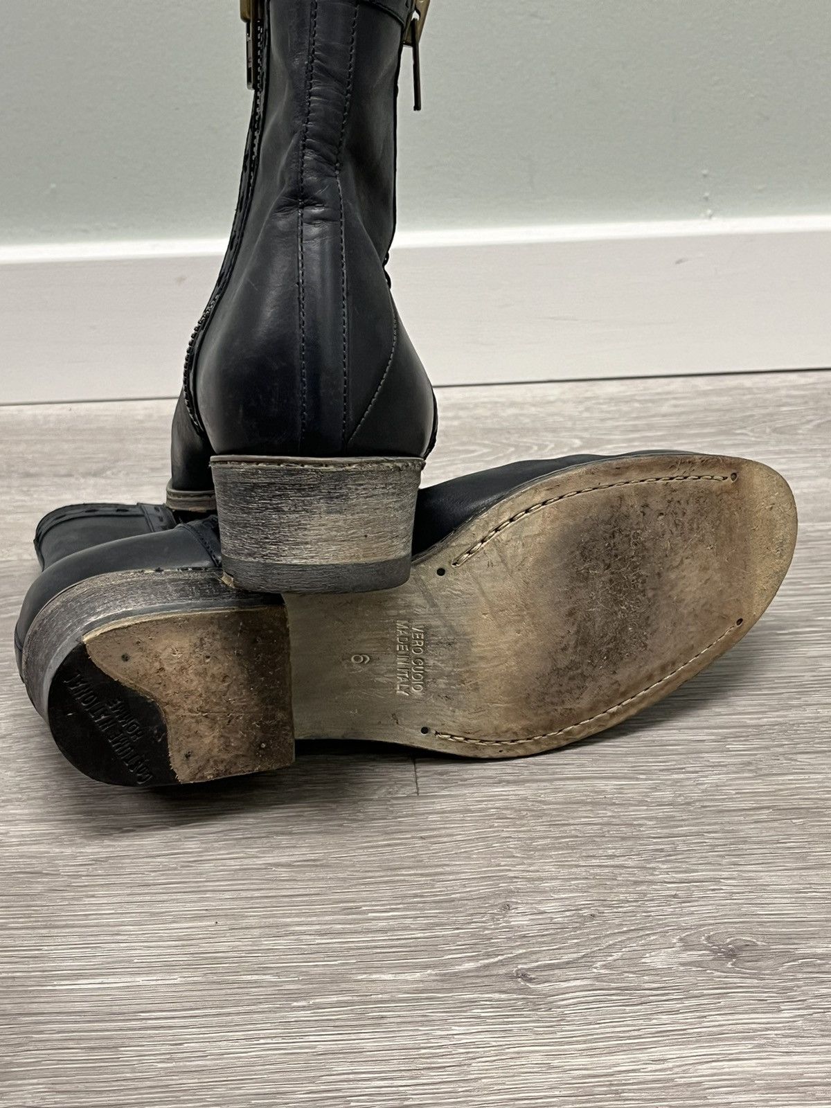Costume National Double Zip Boot. Size US 8.5 / EU 41-42 - 9 Thumbnail