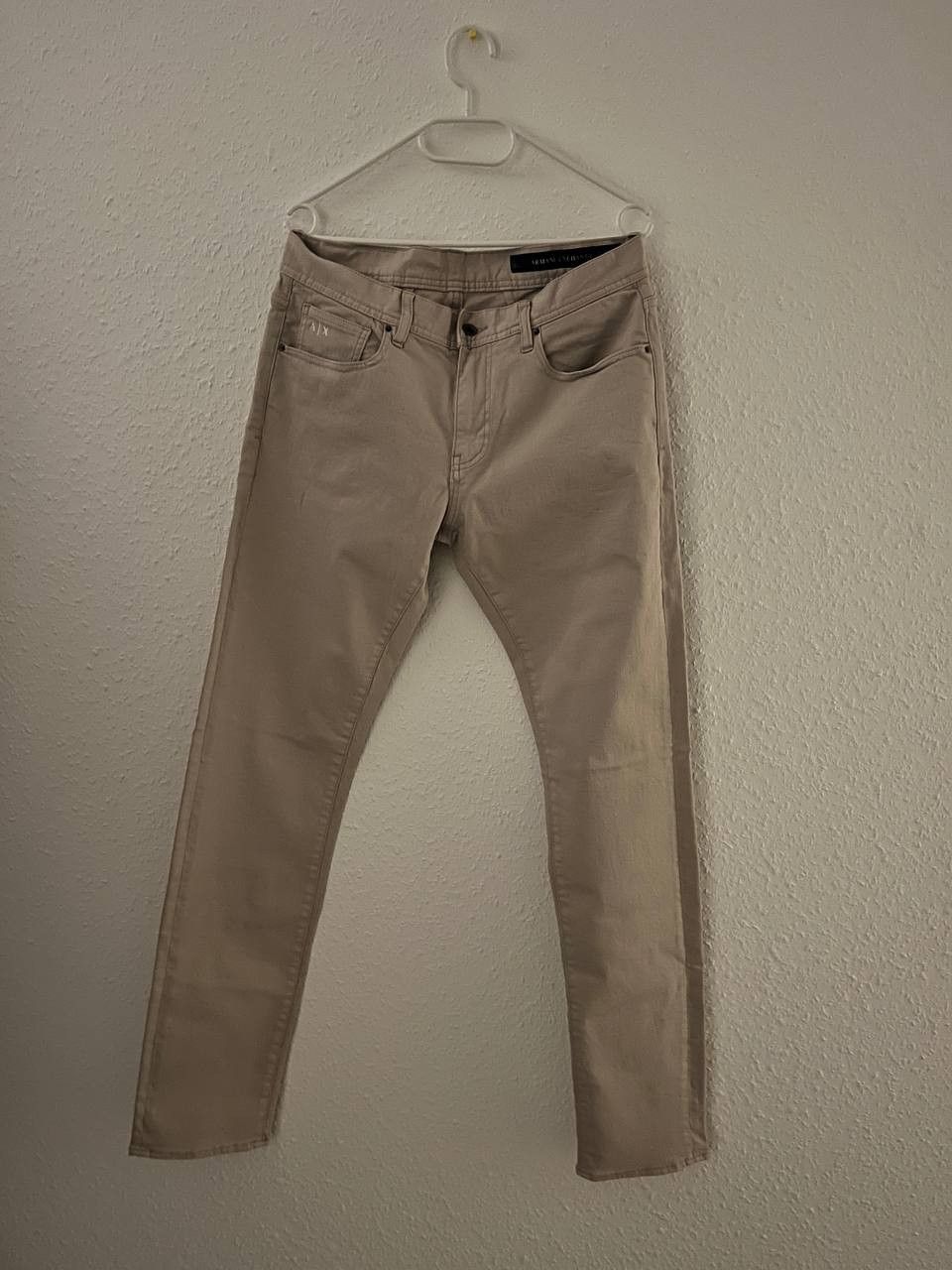 Armani Exchange Armani Exchange Beige Jeans – Size 32 Size US 32 / EU 48 - 1 Thumbnail