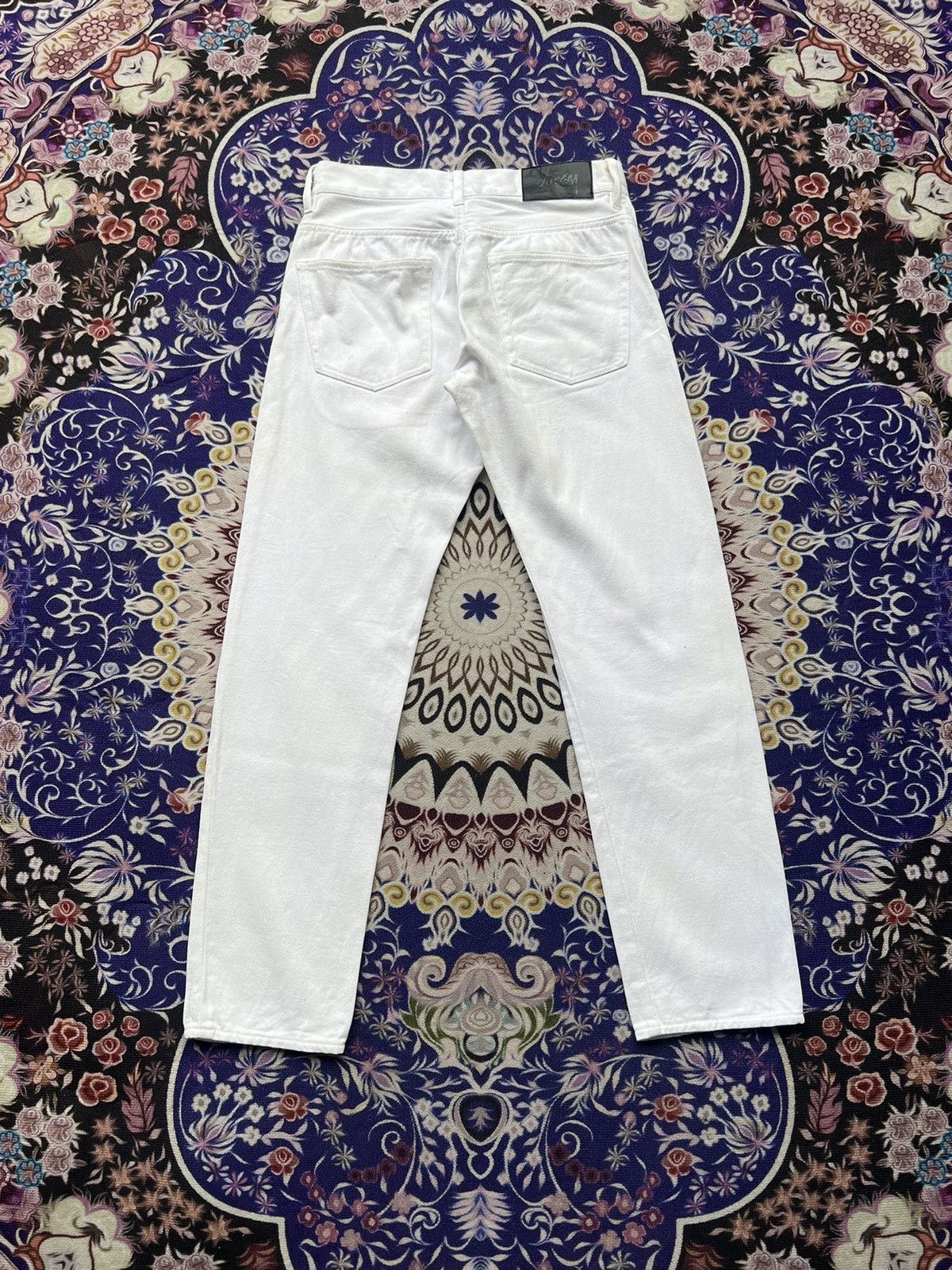 Stussy White Stussy Denim Jeans Slim Fit Skate Jeans Size US 30 / EU 46 - 9 Thumbnail