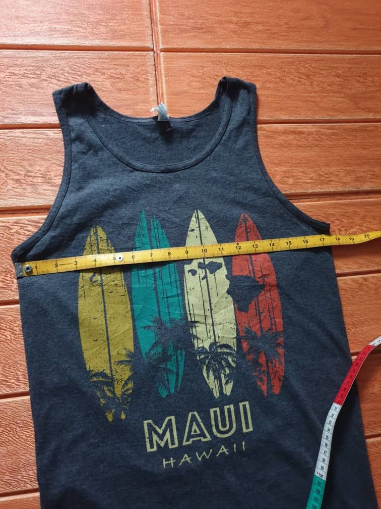 Japanese Brand Maui Hawaii Tank top Shirt Size US S / EU 44-46 / 1 - 5 Thumbnail