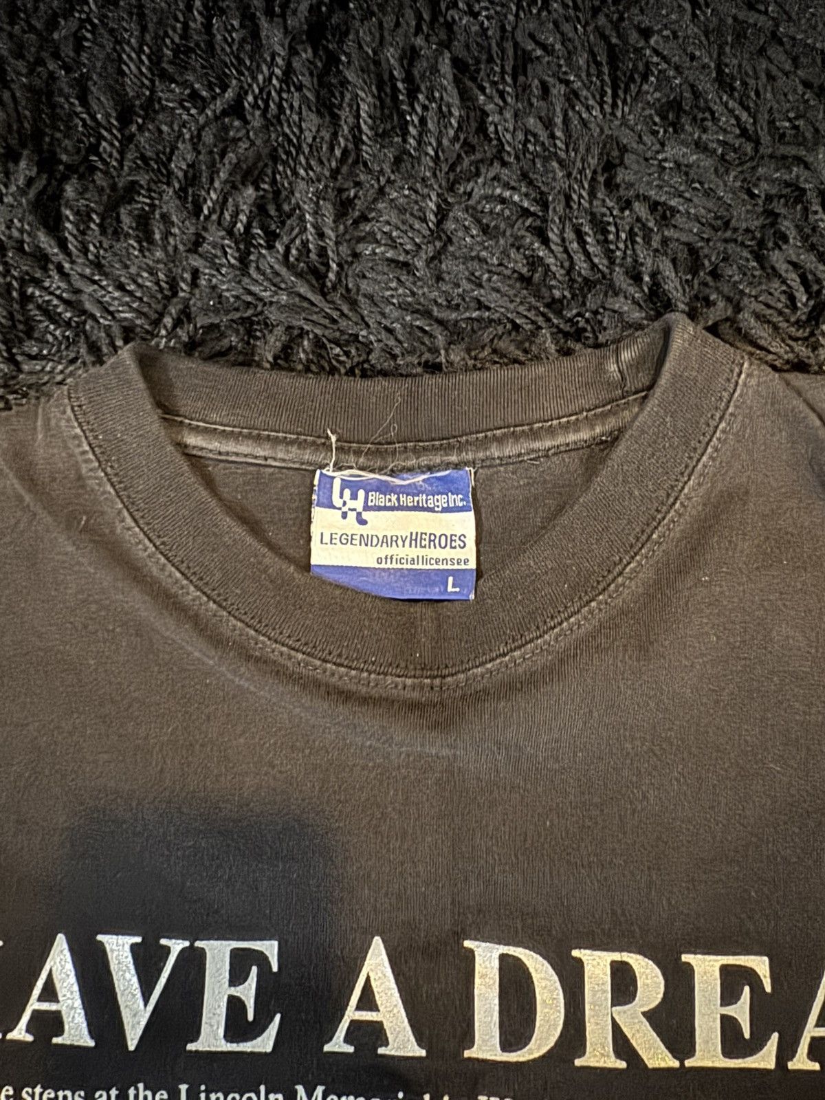 Vintage MLK Jr Vintage Tee Size US XL / EU 56 / 4 - 4 Thumbnail