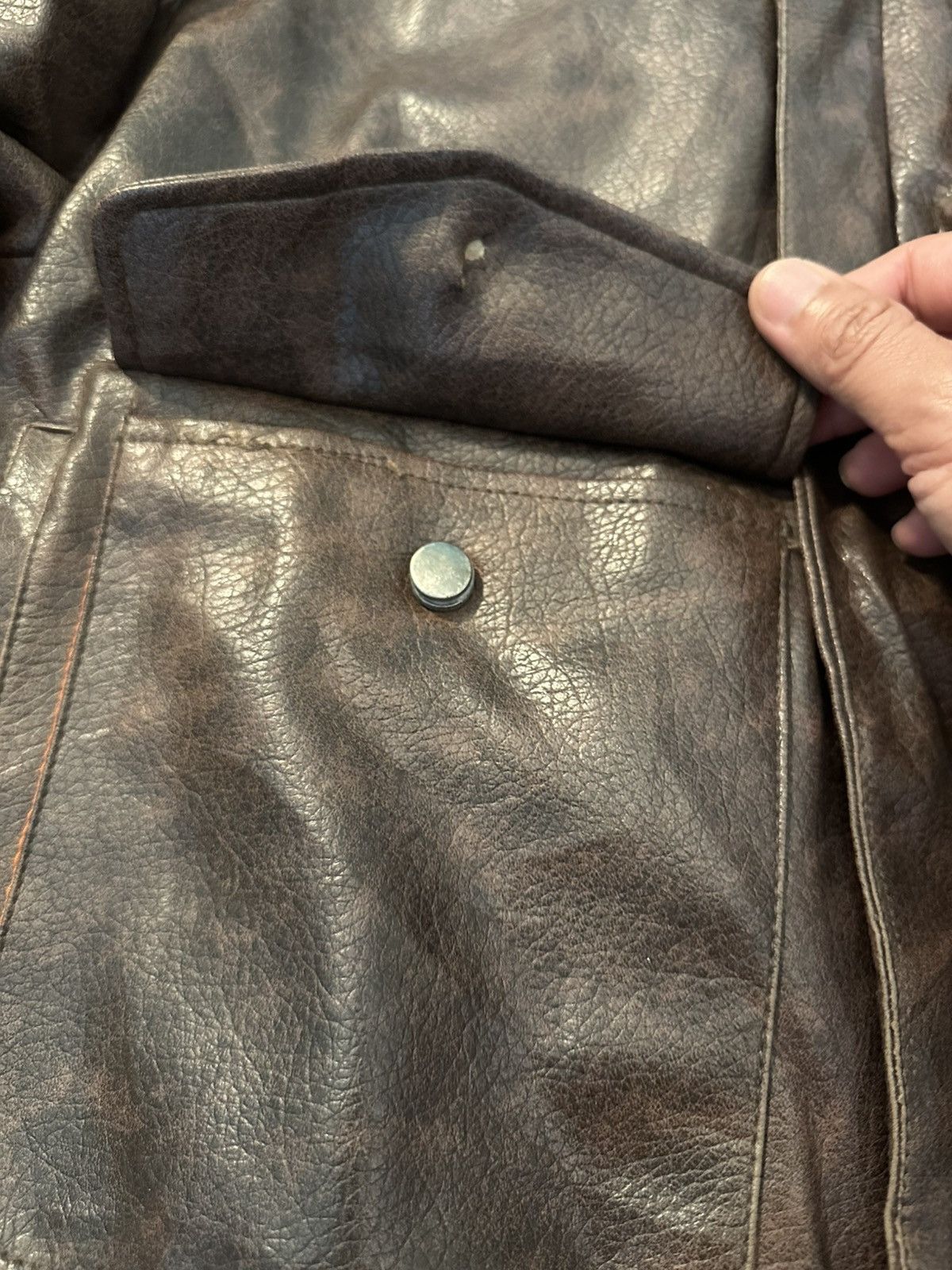 Other Type A-2 leather jacket made in korea Size US M / EU 48-50 / 2 - 8 Thumbnail