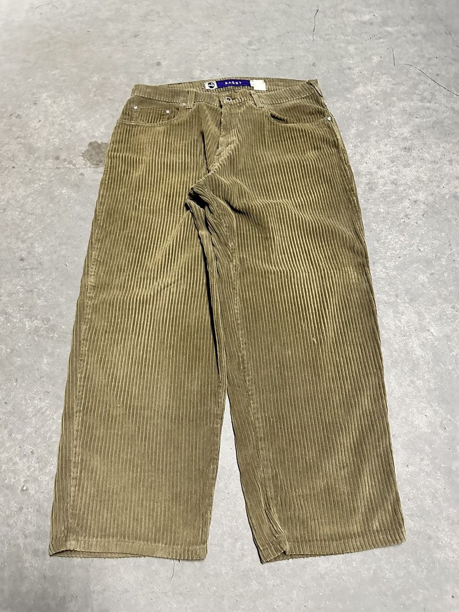 Levi's Vintage 90s Levis Baggy Silver Tab Corduroy Pants Size US 34 / EU 50 - 1 Thumbnail
