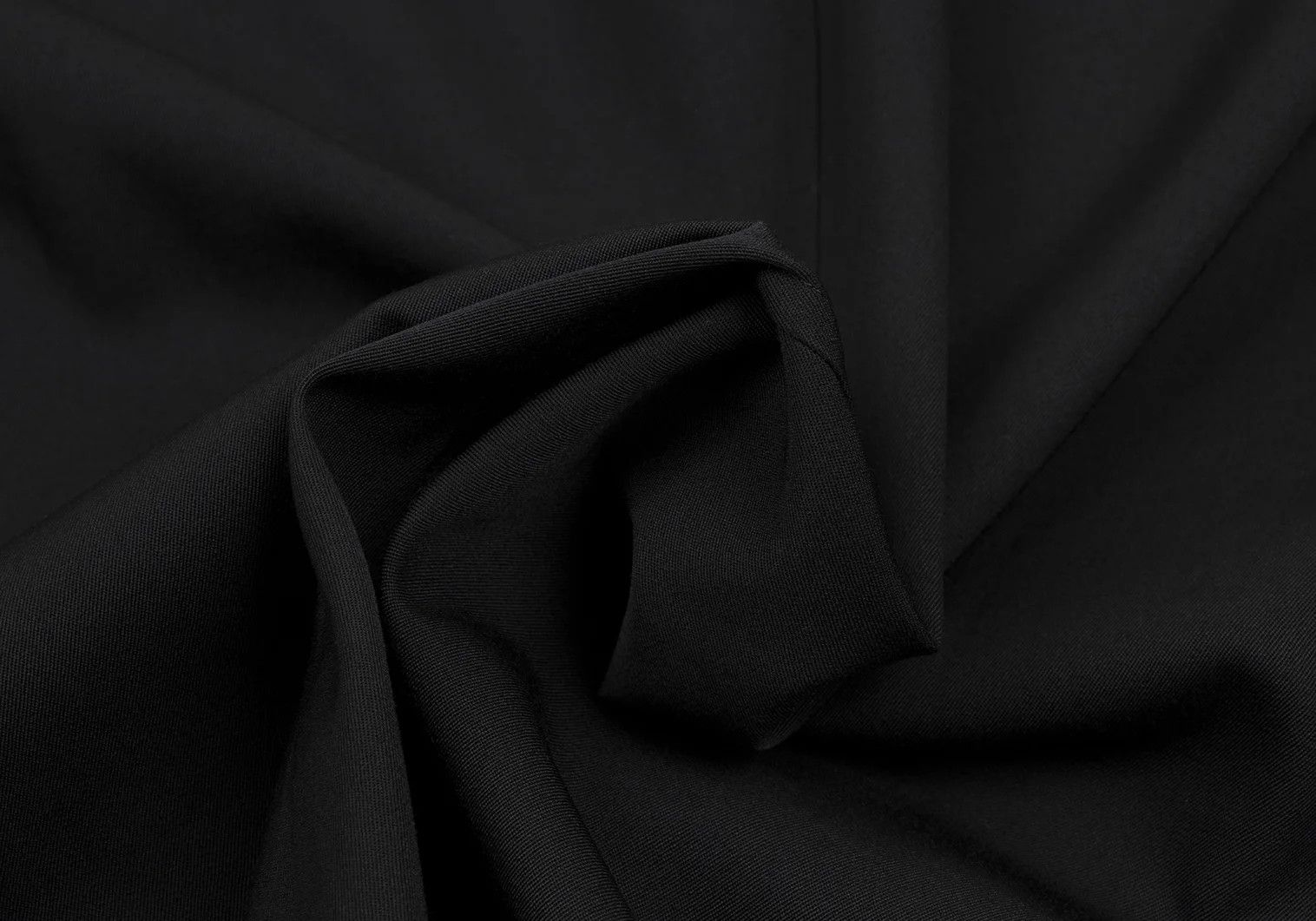 Yohji Yamamoto Yohji Yamamoto Wool Gabardine Jacket Black M Size US M / EU 48-50 / 2 - 12 Thumbnail