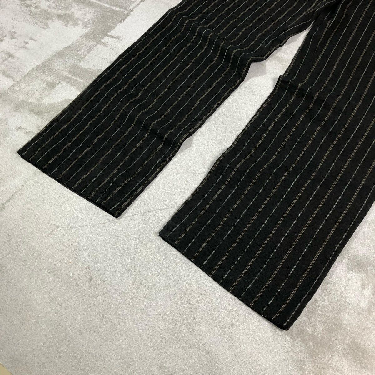 Dolce & Gabbana FINAL DROP!! Dolce & Gabbana Black Stripe pants Size US 33 - 6 Thumbnail