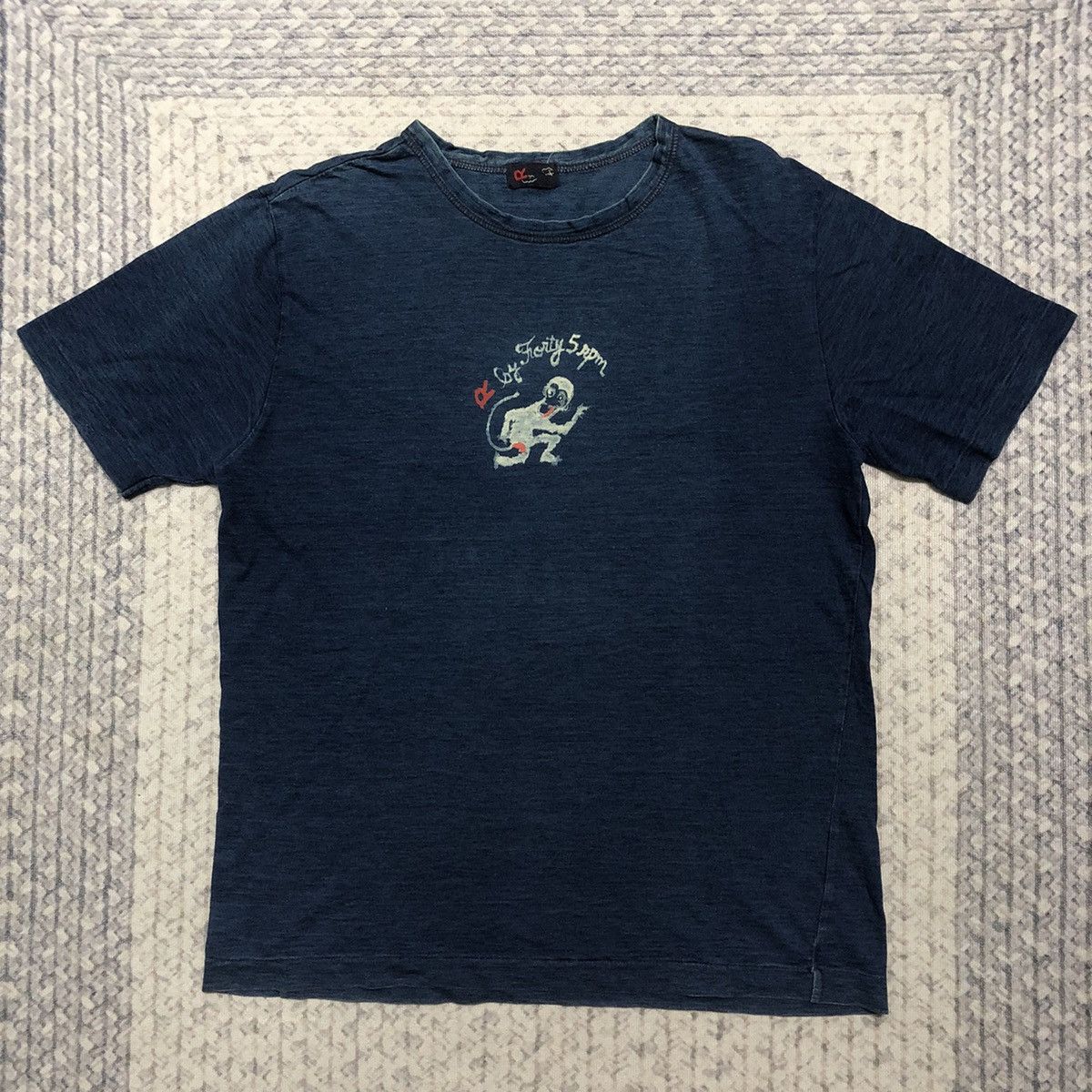 45rpm Faded R by 45Rpm ‘Monkey’ Logo Tees Size US M / EU 48-50 / 2 - 1 Thumbnail