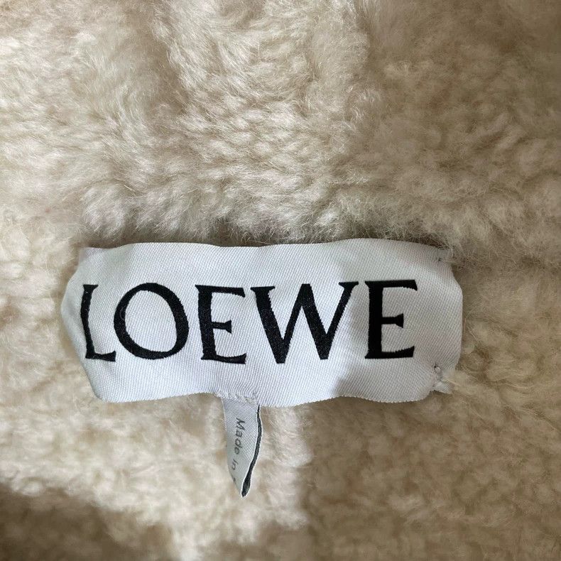 Loewe LOEWE Kaki fur coat Size S / US 4 / IT 40 - 3 Thumbnail