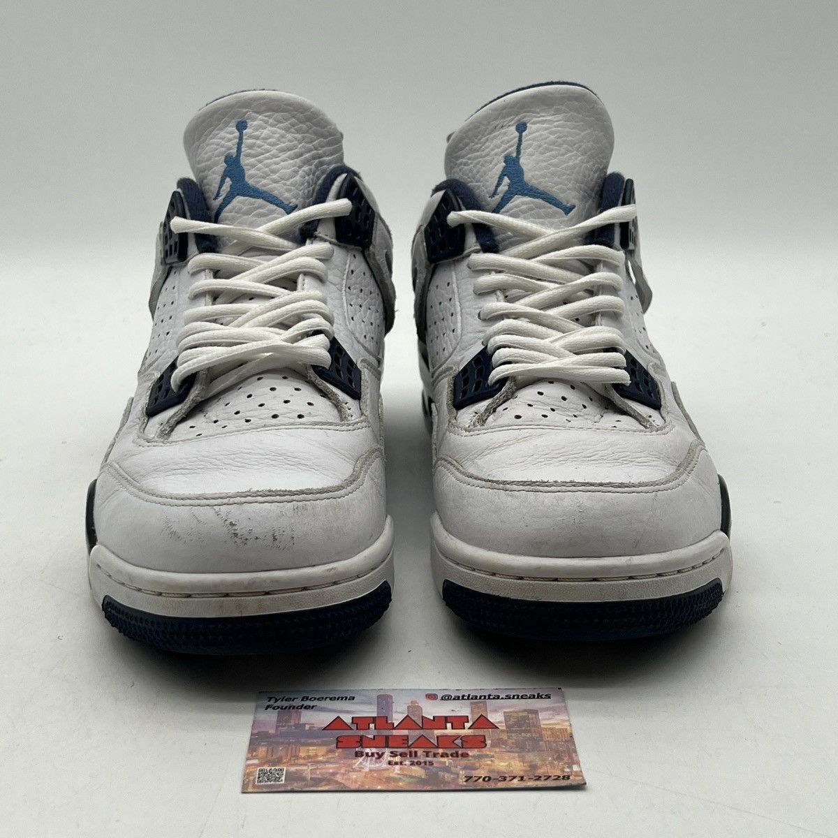 Jordan Brand Air Jordan 4 Columbia Size US 9 / EU 42 - 2 Thumbnail