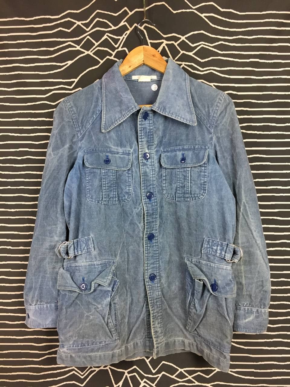 Japanese Brand Vtg D'URBAN Japanese Workwear Corduroy Field Jacket Size US M / EU 48-50 / 2 - 1 Thumbnail