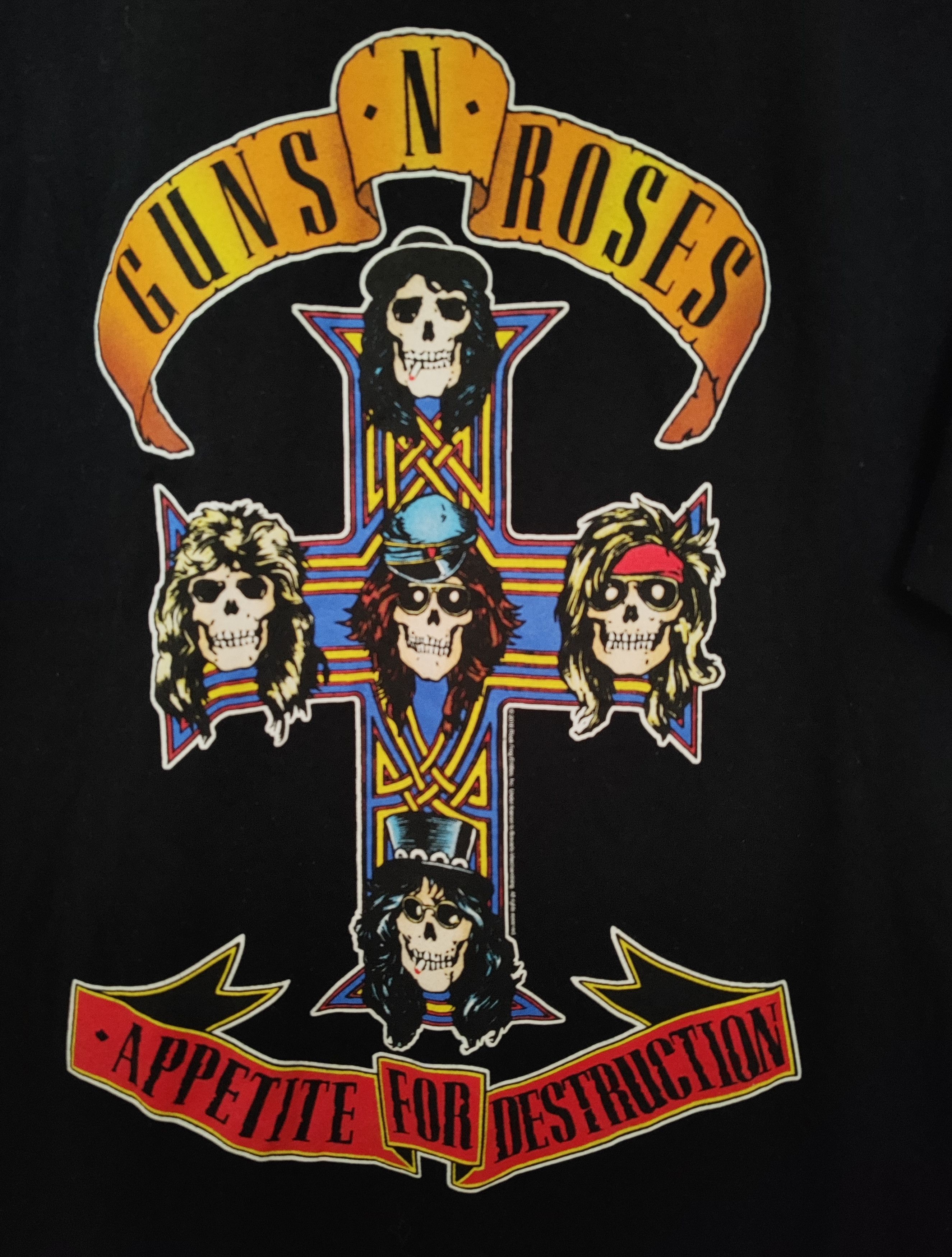 Gildan Guns N’ Roses Band Tee – Appetite for Destruction Size US L / EU 52-54 / 3 - 4 Thumbnail