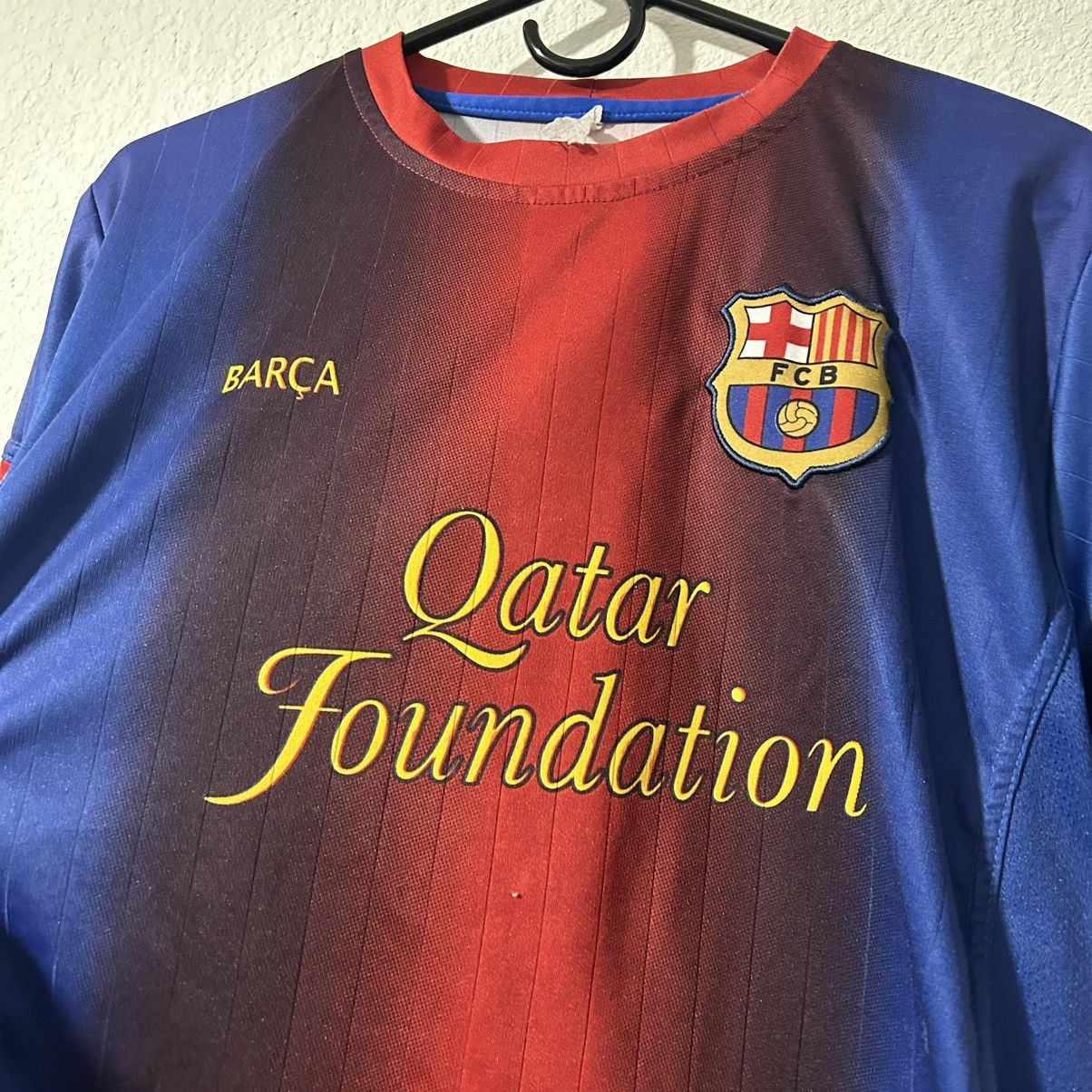 Other Rare Y2K Barcelona Qatar Foundation Jersey Medium Size US M / EU 48-50 / 2 - 2 Thumbnail