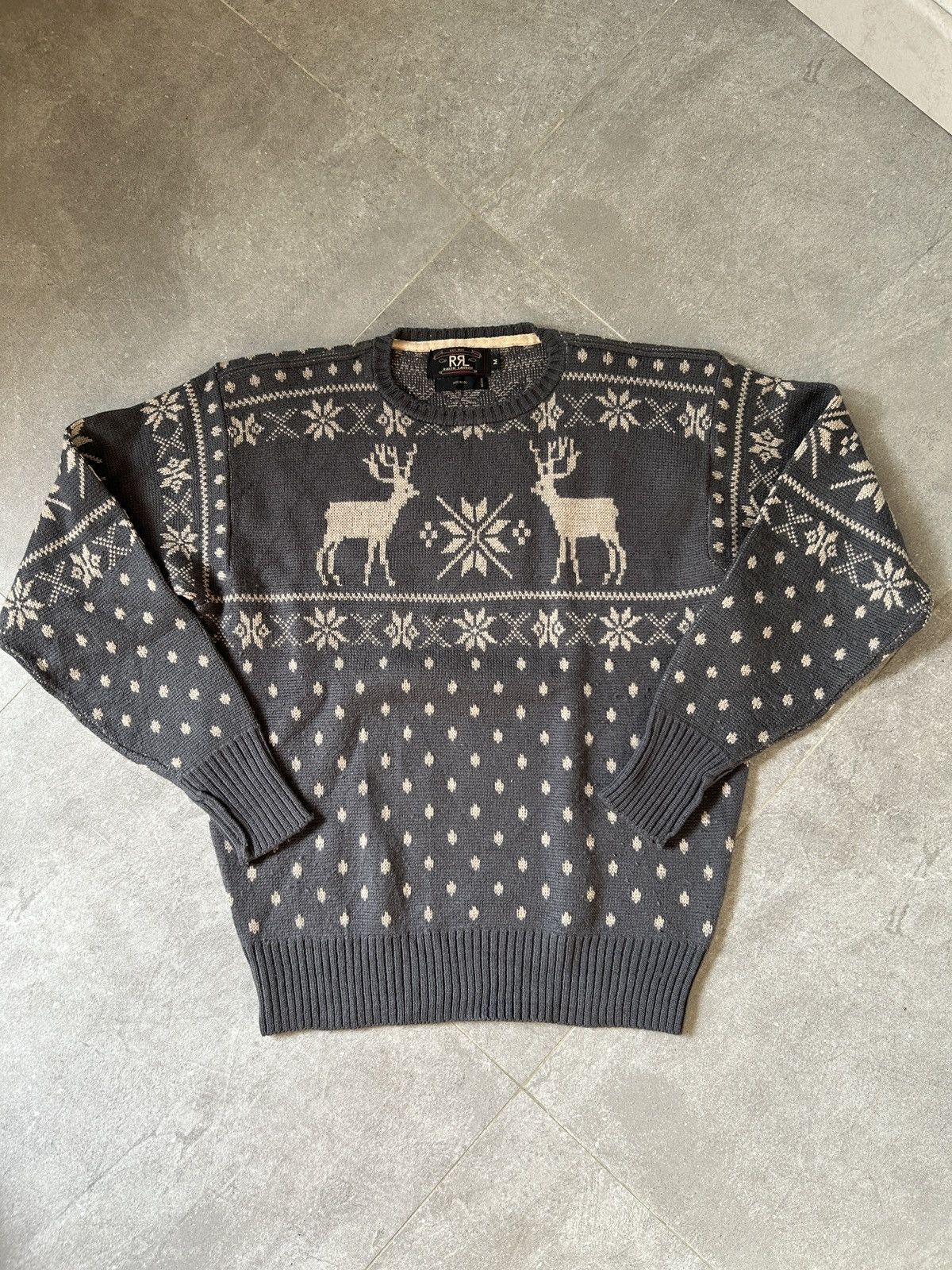 Polo Ralph Lauren × RRL Ralph Lauren × Ralph Lauren RRL Knitwear Sweater Ralph Lauren Size US M / EU 48-50 / 2 - 2 Thumbnail