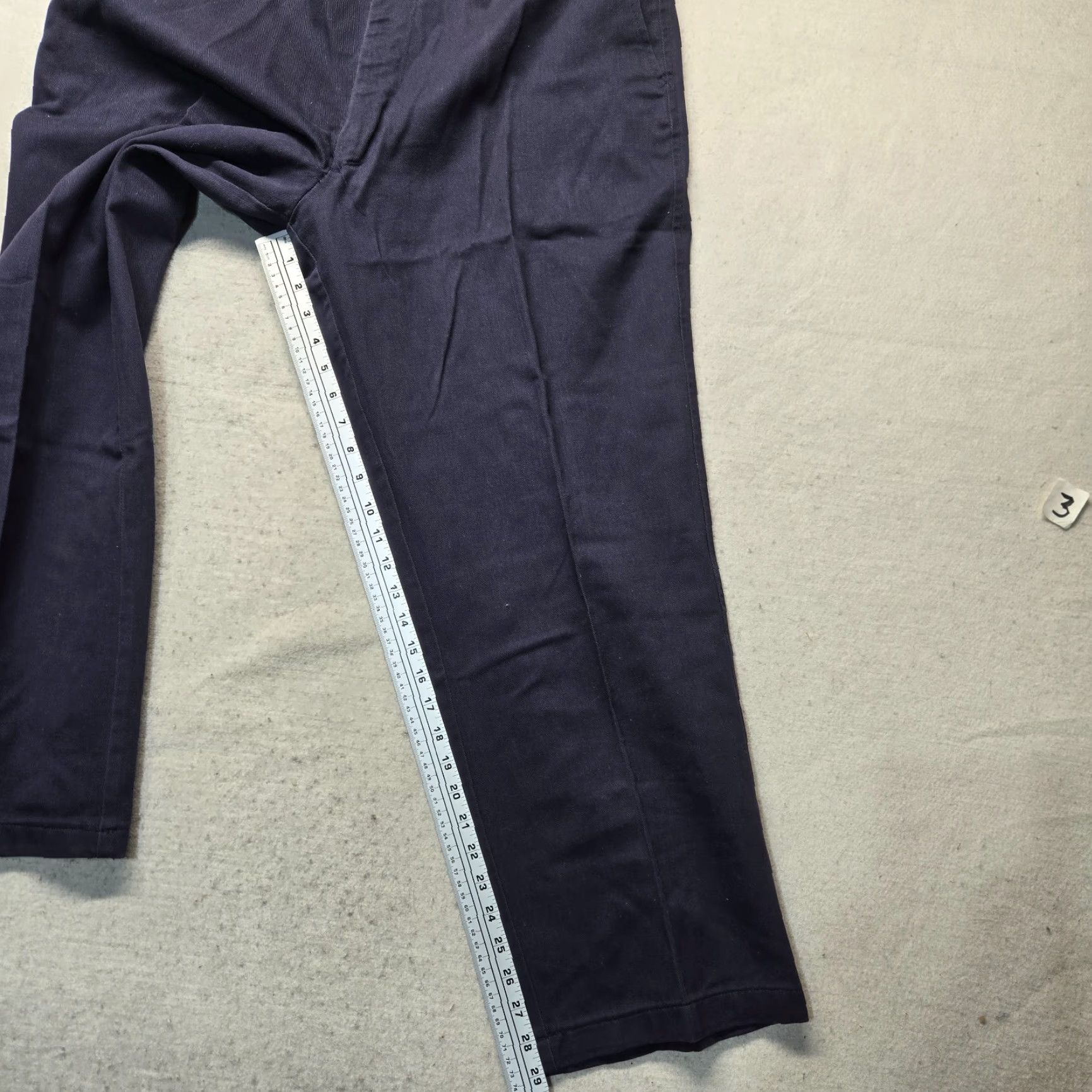 Vintage TOPPS Fire Resistant Safety Apparel Navy Blue Work Pants Adult Men's 38 x 30 - Pants, Mens, 38x30, Navy, Fire Resistant, TOPPS, Chino, Regular Fit Size US 38 / EU 54 - 7 Thumbnail