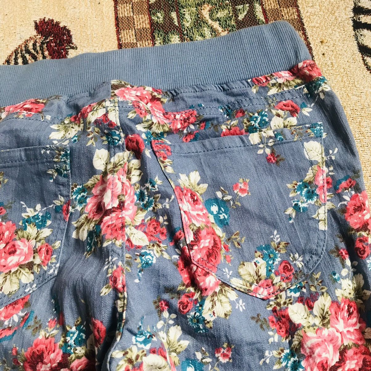 If Six Was Nine × Japanese Brand × Vintage Vintage Cat In The Closet Floral Pant Size 27" / US 4 / IT 40 - 9 Thumbnail