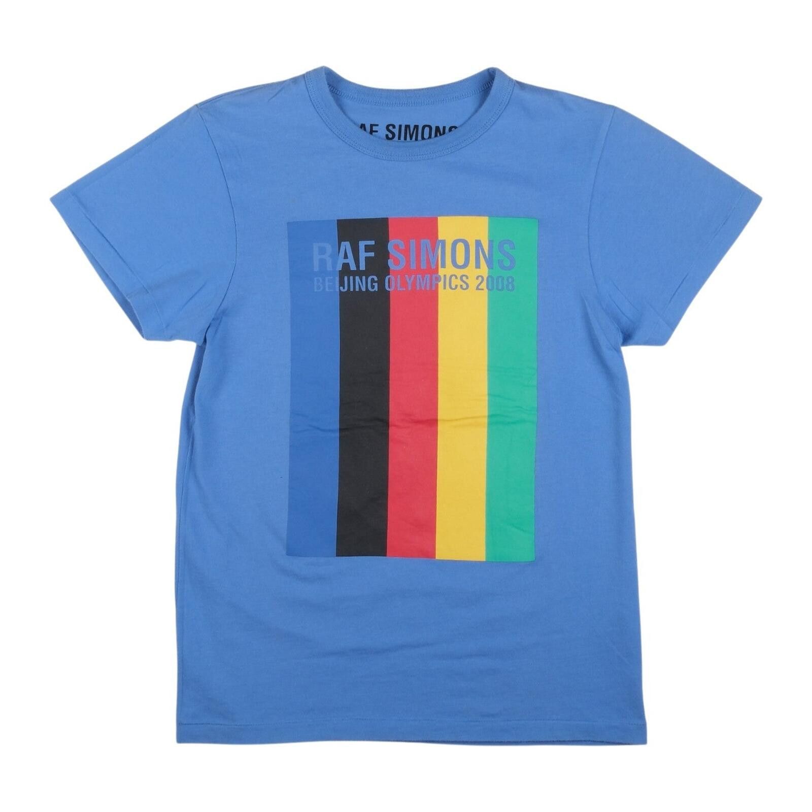 Raf Simons Raf Simons x Lane Crawford "Beijing Olympics 2008" Blue Tee Size ONE SIZE - 1 Preview