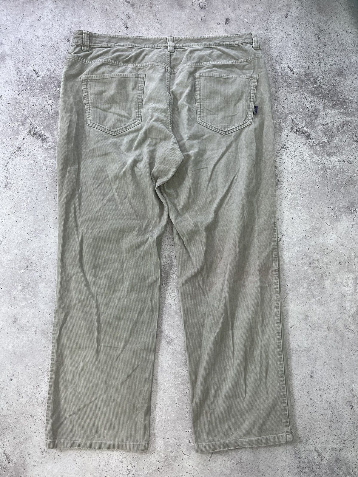 Patagonia × Vintage Patagonia Corduroy Pants Mens 38 Gray Corduroy Straight Leg Size US 38 / EU 54 - 2 Thumbnail