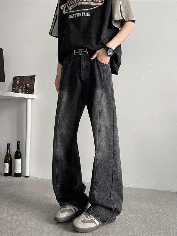 Japanese Brand × Jean Retro loose high street casual jeans Size US 32 / EU 48 - 2 Thumbnail