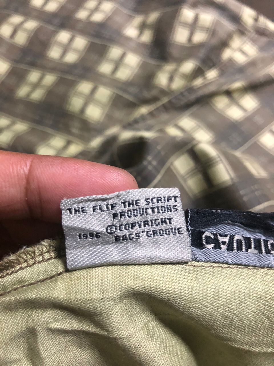 If Six Was Nine × Japanese Brand 2004 Flip The Script Checked Work Gear Shirt Jacket Size US L / EU 52-54 / 3 - 21 Thumbnail