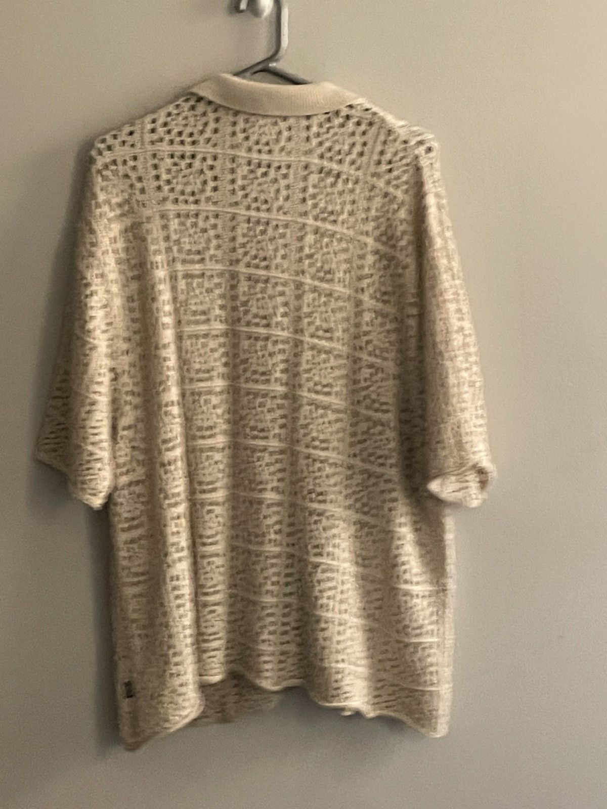 Stussy Crochet Button Up Shirt Size US XL / EU 56 / 4 - 2 Thumbnail