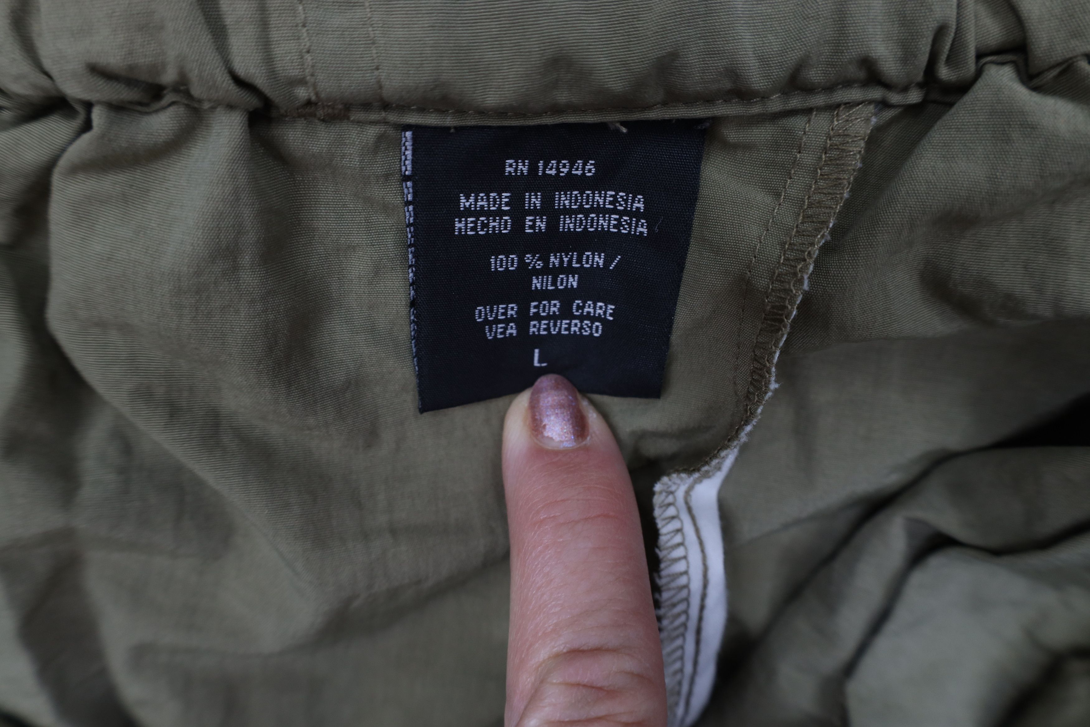 Vintage Vintage 90s Y2K Streetwear Packable Trekking Cargo Shorts Size US 34 / EU 50 - 6 Thumbnail