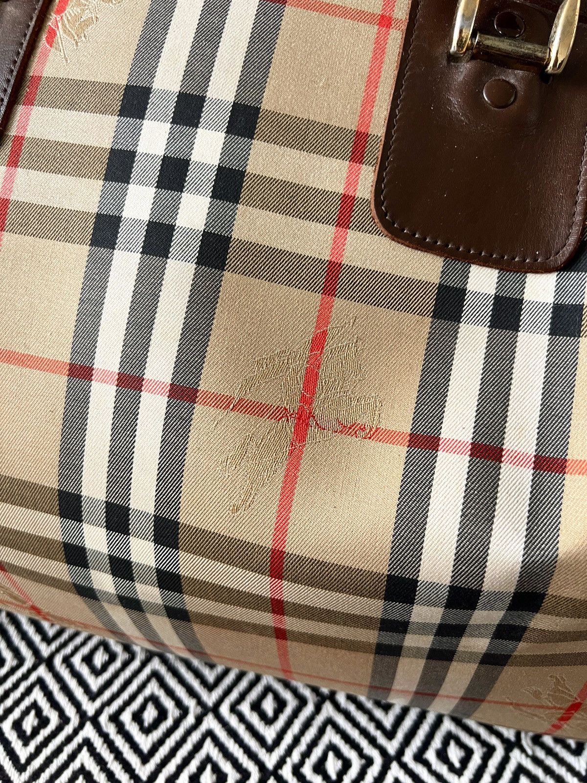 Burberry Vintage Burberry Boston duffle/travel bag Size ONE SIZE - 3 Thumbnail
