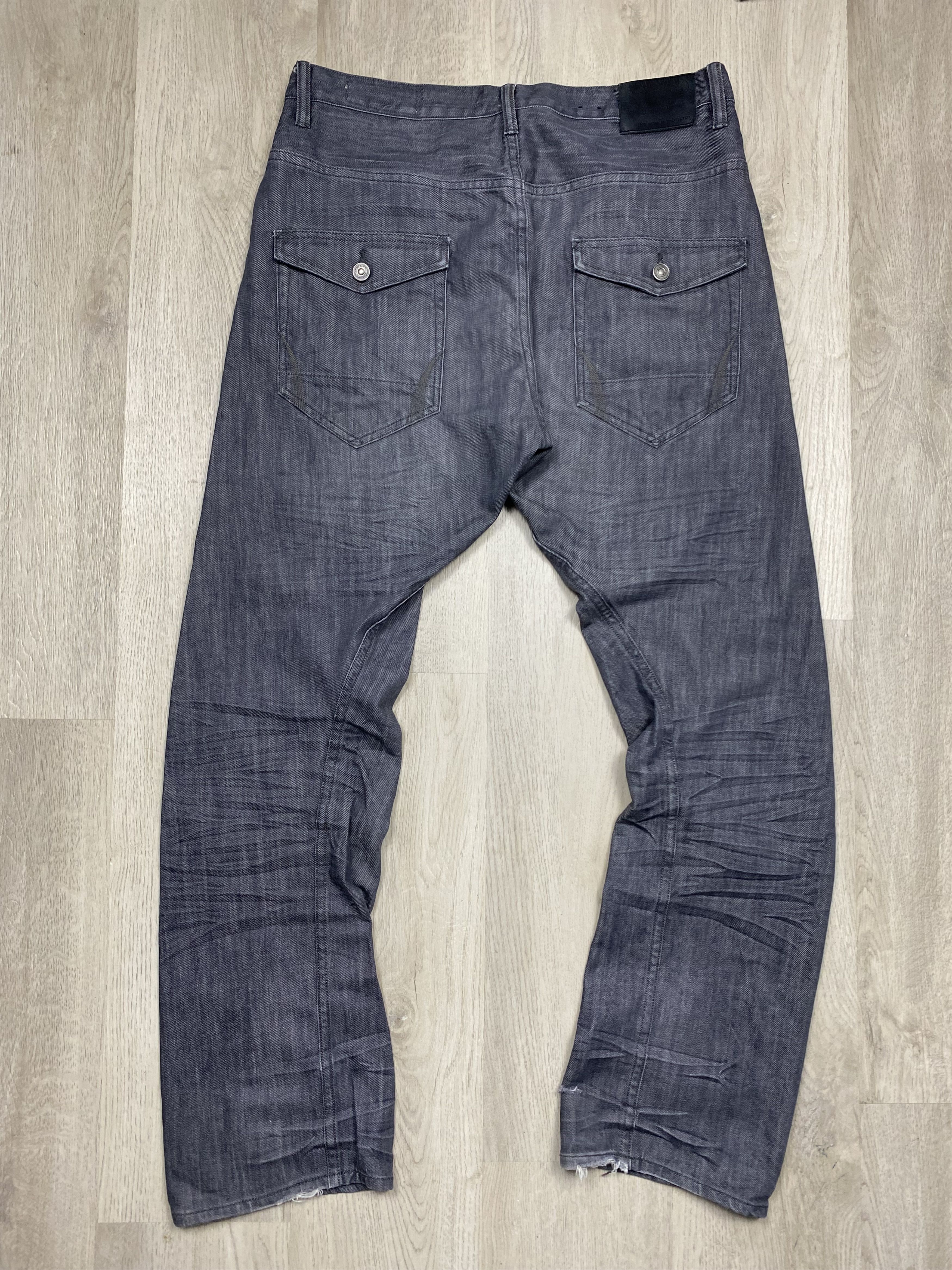 Allsaints Allsaints Vintage Mens Quarry Runner Denim Pants Jeans Size US 34 / EU 50 - 5 Thumbnail