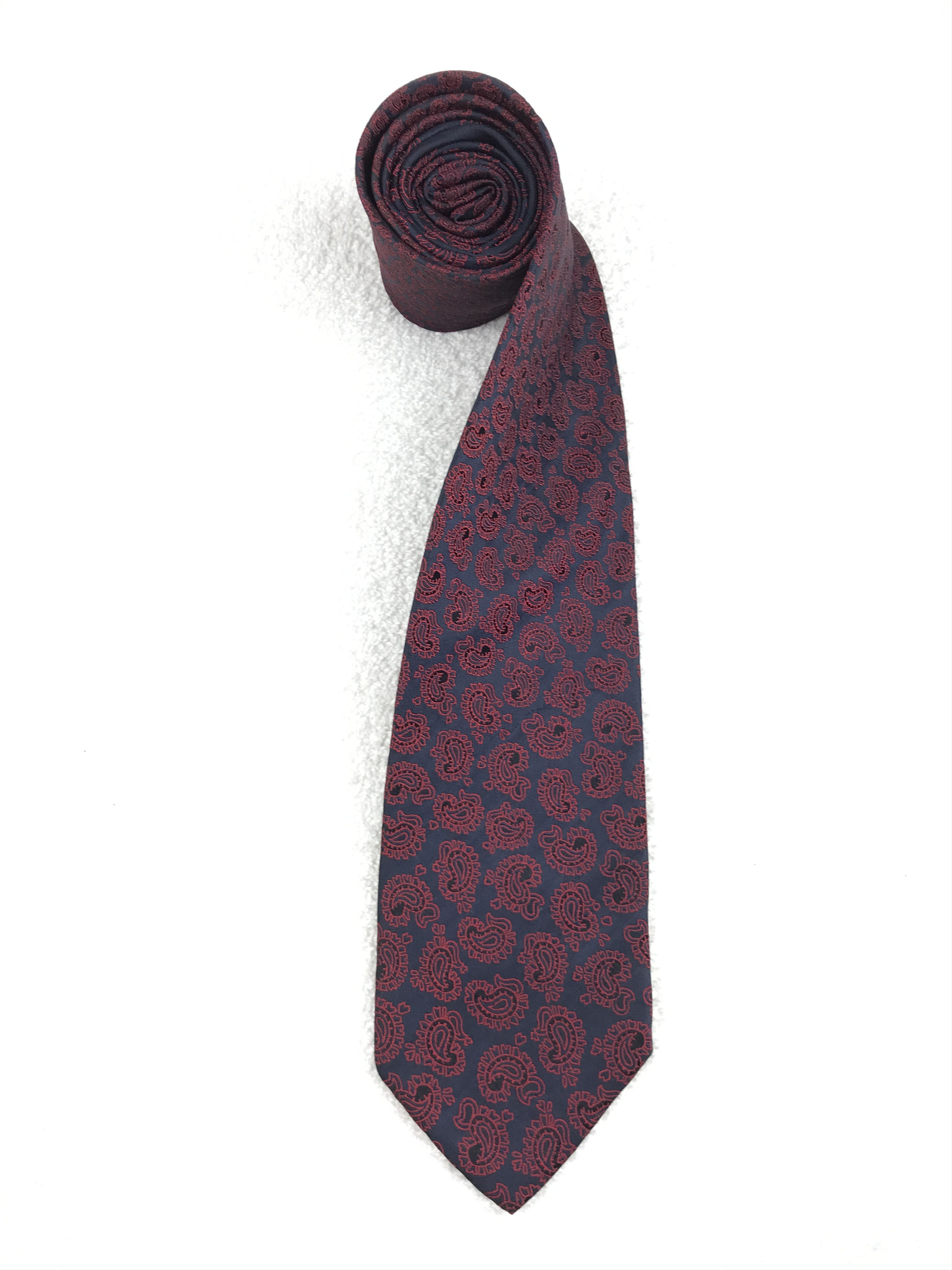 Designer × Jean-Louis Scherrer × Vintage Vintage Jean Louis Scherrer Silk Necktie Size ONE SIZE - 2 Thumbnail