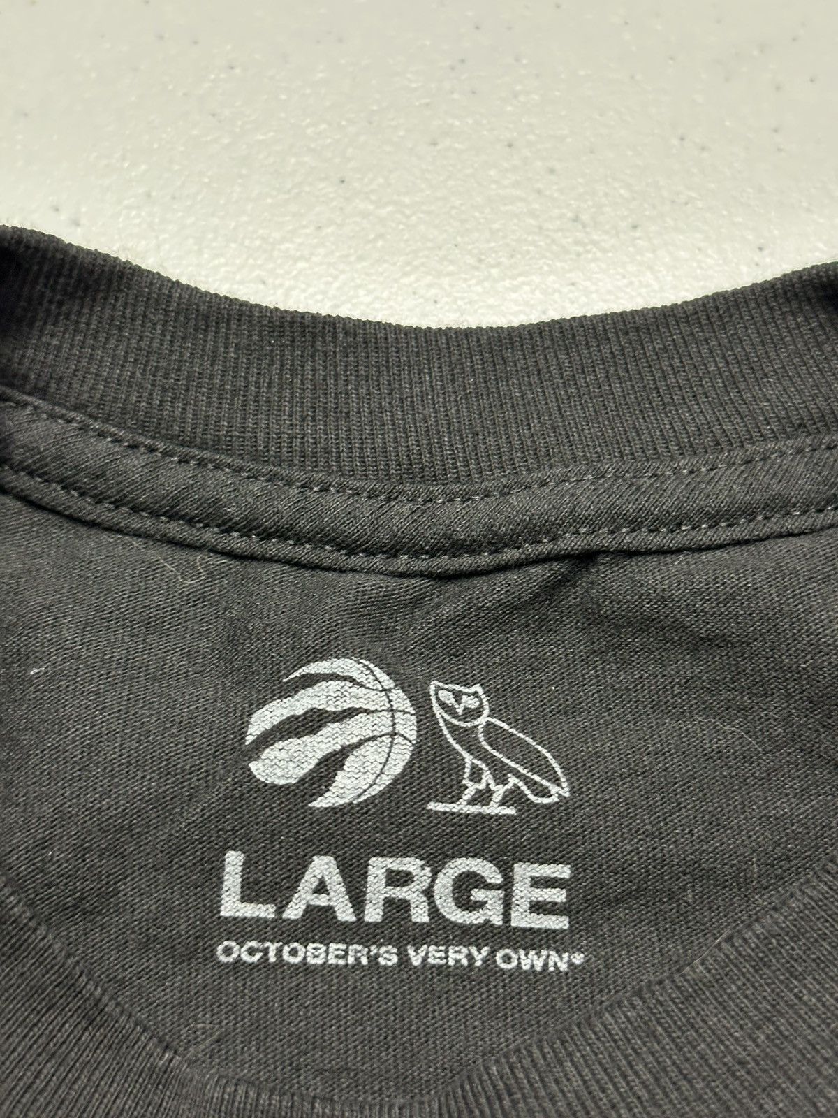 NBA × October's Very Own OVO Toronto Raptors 2019 Christmas Day LongSleeve shirt Size US L / EU 52-54 / 3 - 6 Thumbnail