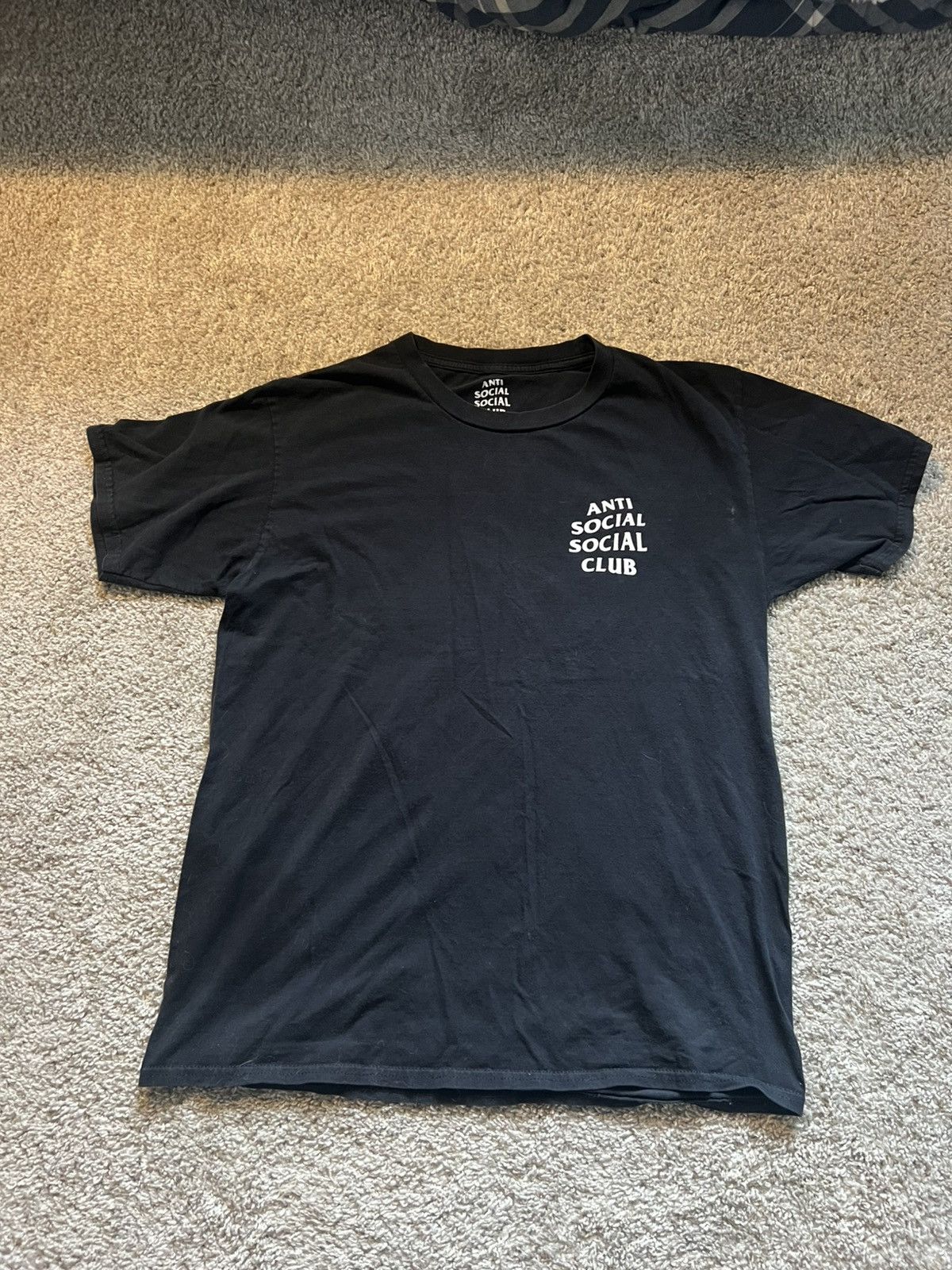 Anti Social Social Club Anti Social Social Club Original Black Tee (M) Size US M / EU 48-50 / 2 - 1 Thumbnail