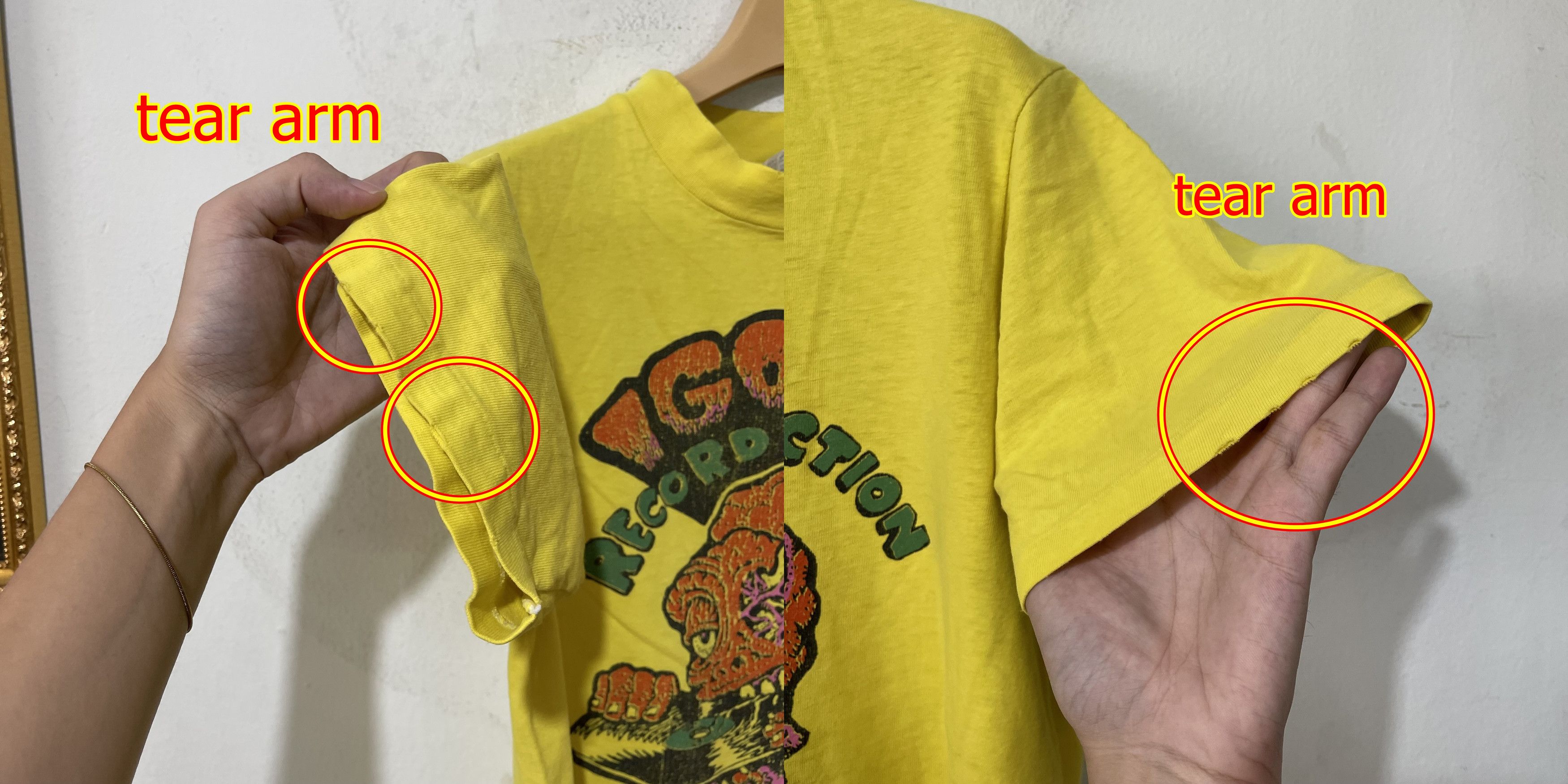 Vintage Vintage 90s “Igor’s Record Collection” T-Shirt Size US XS / EU 42 / 0 - 5 Thumbnail