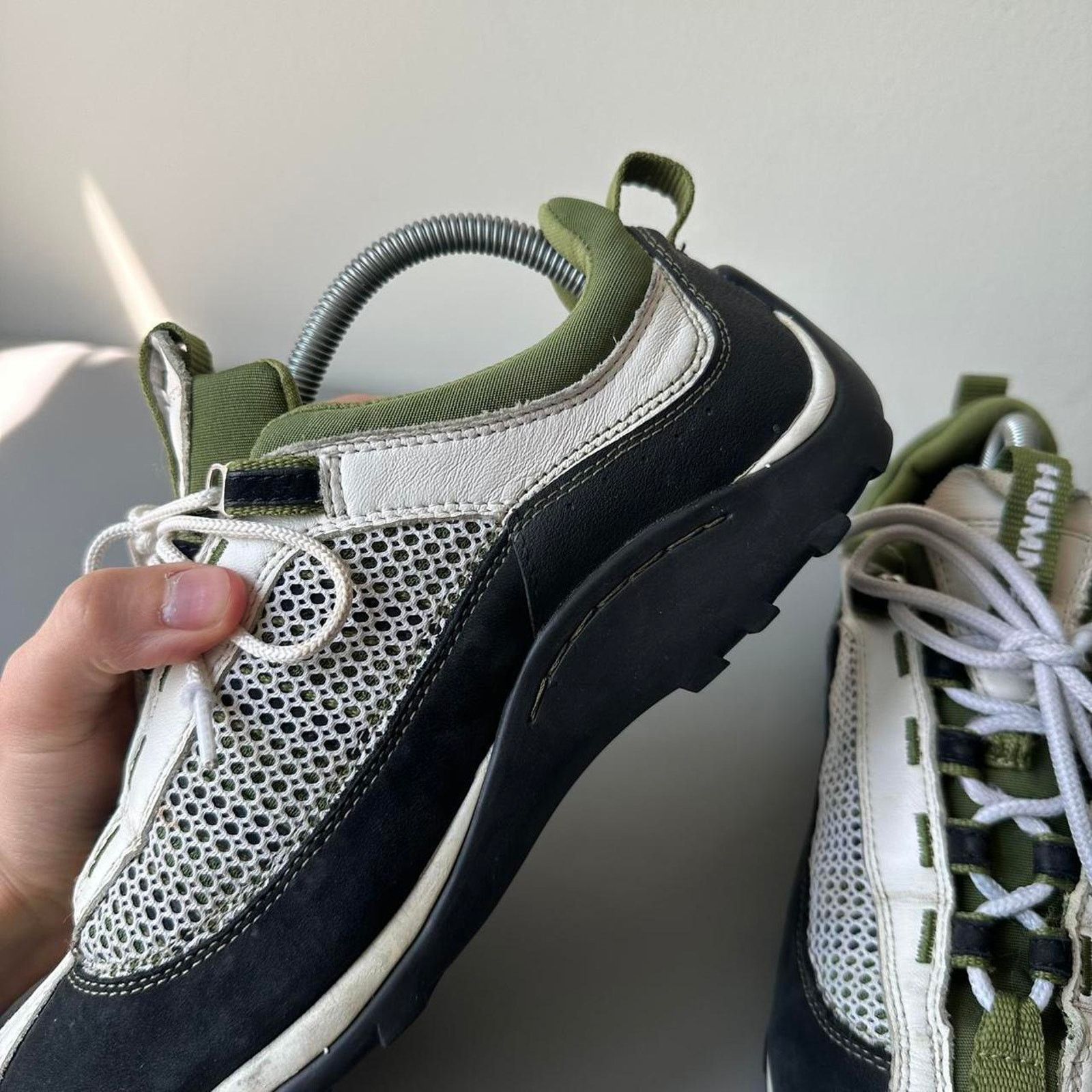 Other × Vintage Vintage Green Hummer Truck Car Low Top Sporty Sneaker Shoe Size US 8 / EU 41 - 4 Thumbnail