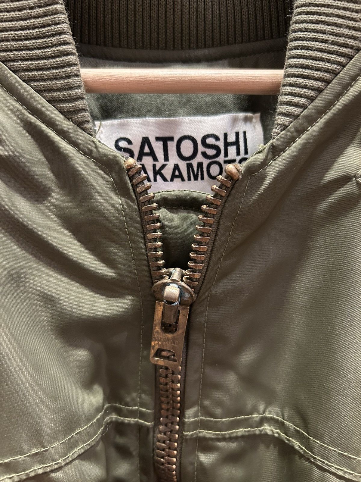 Satoshi Nakamoto Satoshi Nakamoto FW24 MA-1 Moto Jacket Size US M / EU 48-50 / 2 - 3 Thumbnail