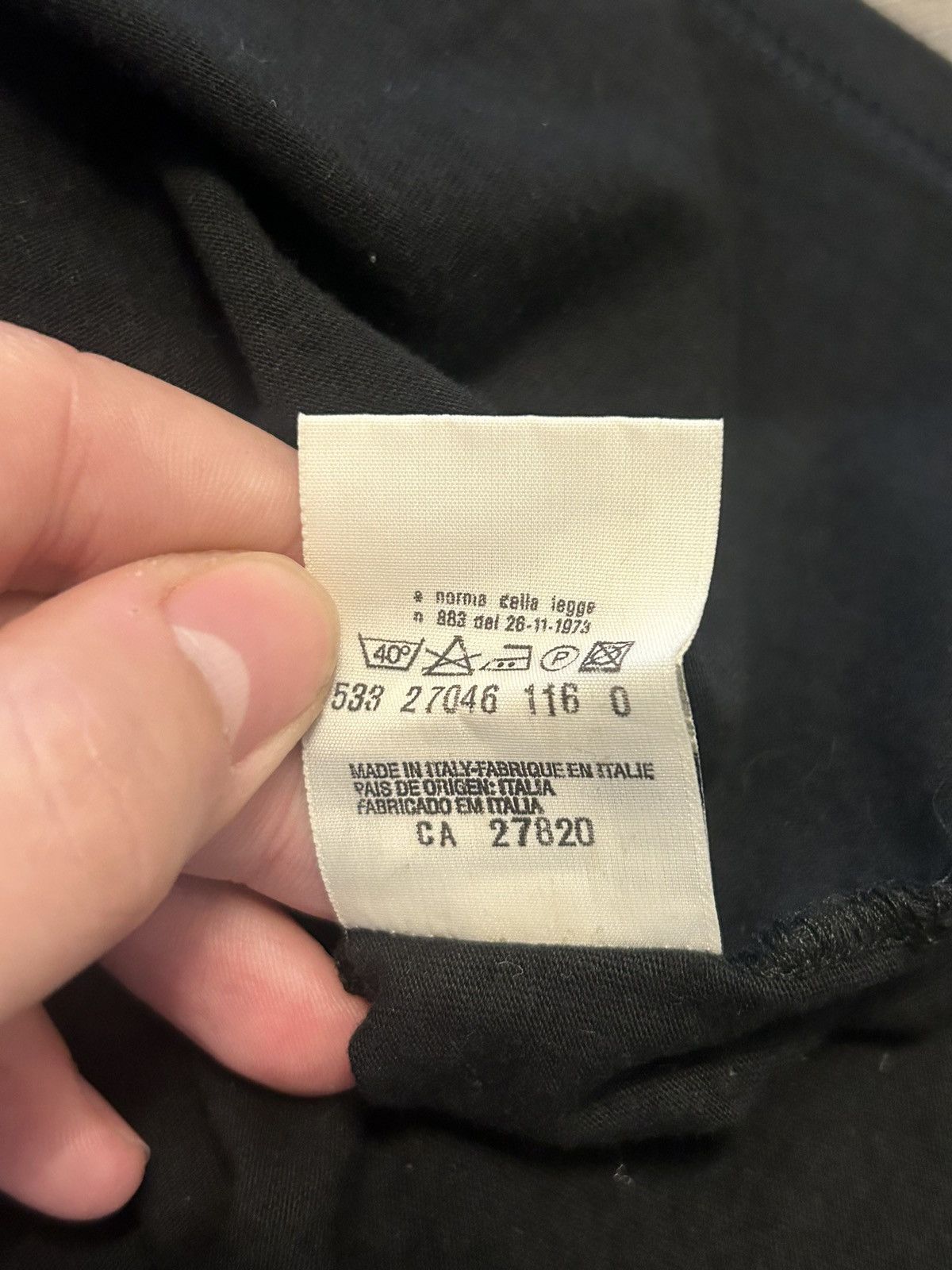 Helmut Lang AW97 Union Jack Backstage Logo Tee Size US S / EU 44-46 / 1 - 7 Thumbnail