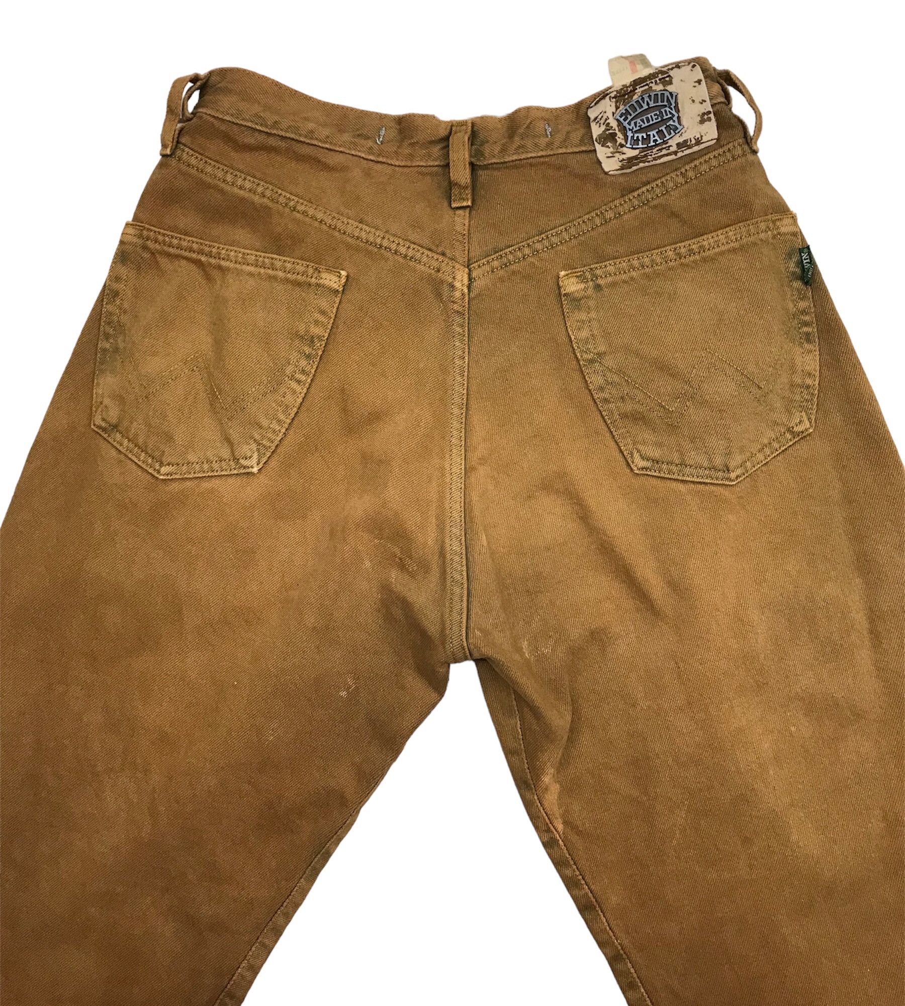 Edwin Edwin Dark Brown Denim Pants Size US 29 - 6 Thumbnail