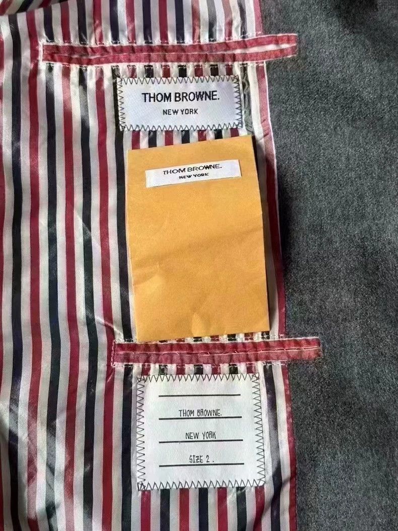 Thom Browne Thom Browne size2 Cashmere patch baseball shirt Size US M / EU 48-50 / 2 - 4 Thumbnail