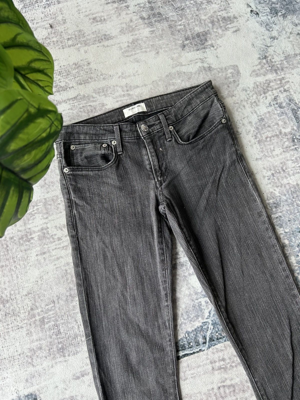 Helmut Lang Helmut Lang Black Jeans Size US 27 - 3 Thumbnail