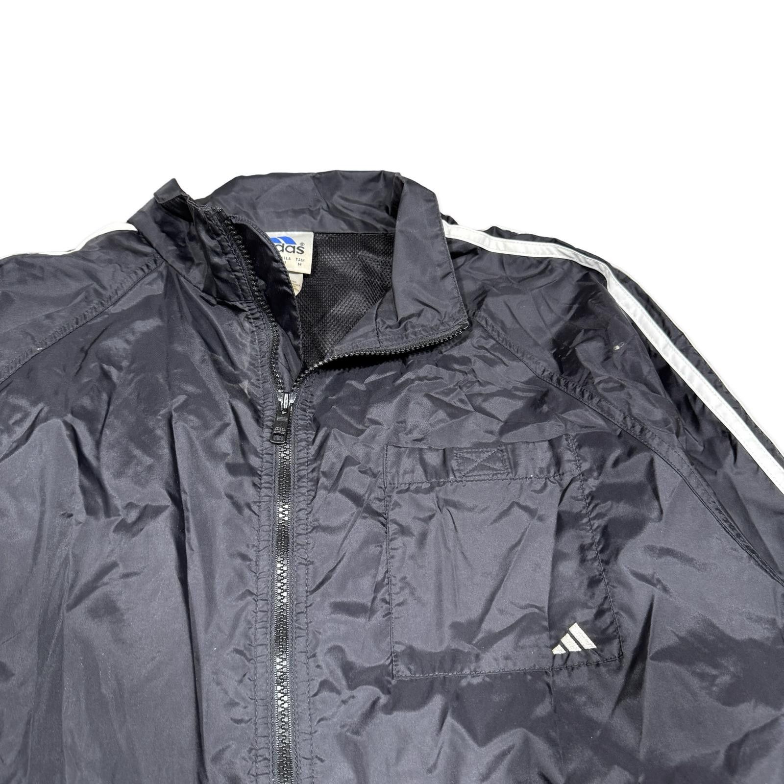 Adidas Adidas Three Stripes Y2K Windbreaker Jacket Size US M / EU 48-50 / 2 - 3 Thumbnail