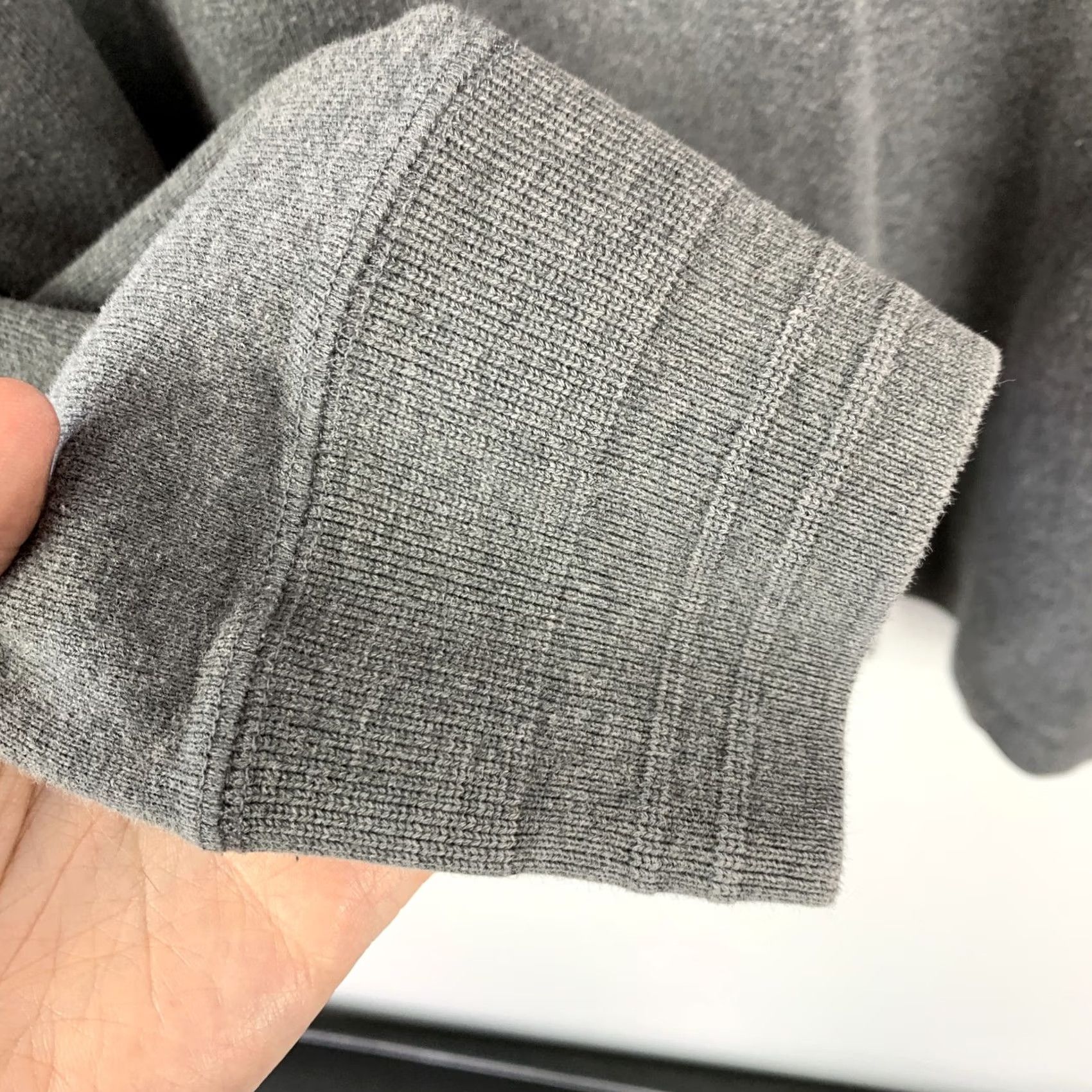 Polo Ralph Lauren VINTAGE Polo Ralph Lauren Shirt Men L Charcoal Gray Henley 3-Button T-Shirt Cotton Embroidered Logo Ribbed Cuffs Long Sleeve Size US L / EU 52-54 / 3 - 6 Thumbnail