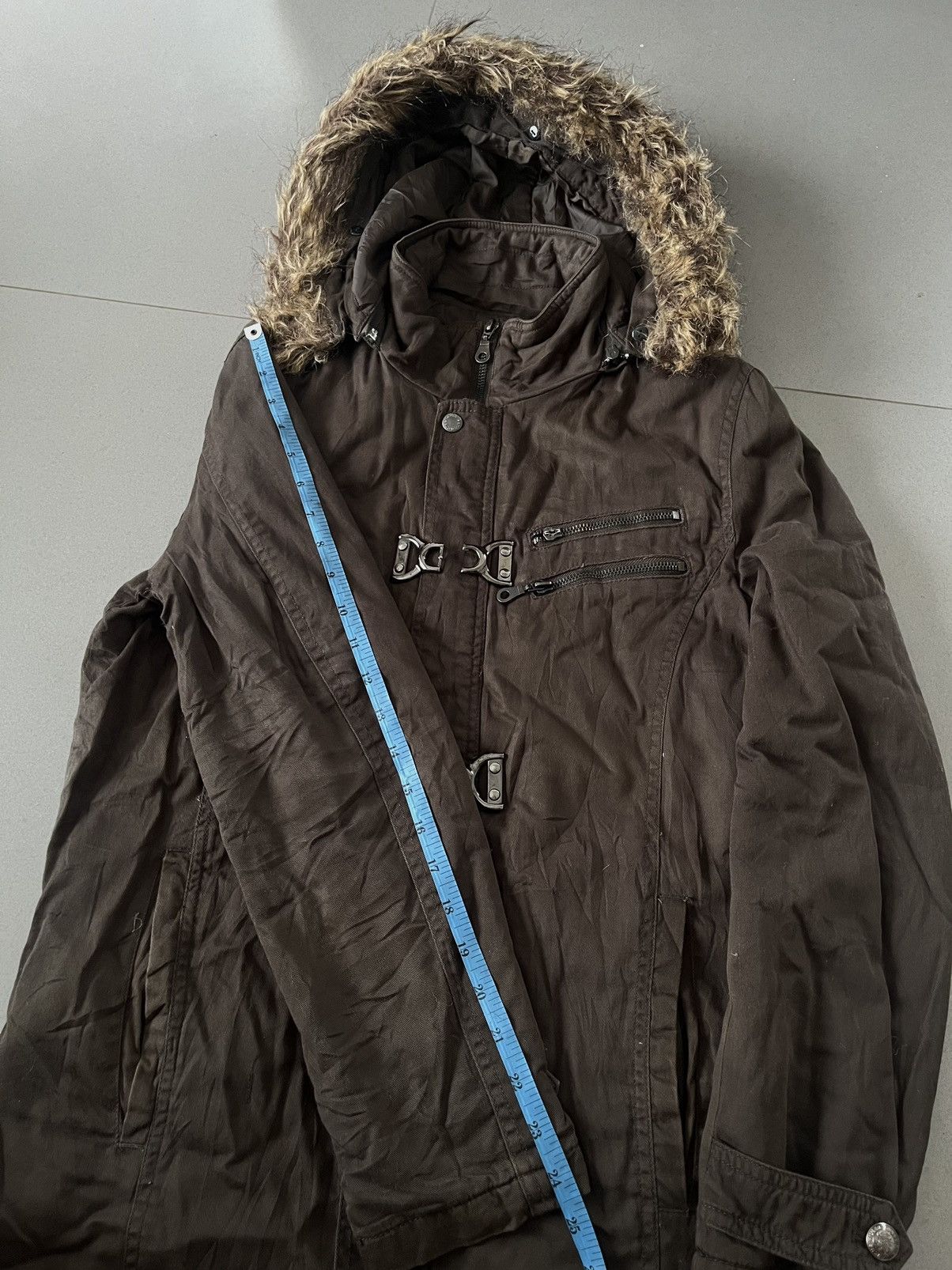 14th Addiction × If Six Was Nine × Le Grande Bleu (L.G.B.) JAPANESE IN THE ATTIC FUR GOTHIC JACKET SEDITIONARIES PUNK Size US M / EU 48-50 / 2 - 15 Thumbnail