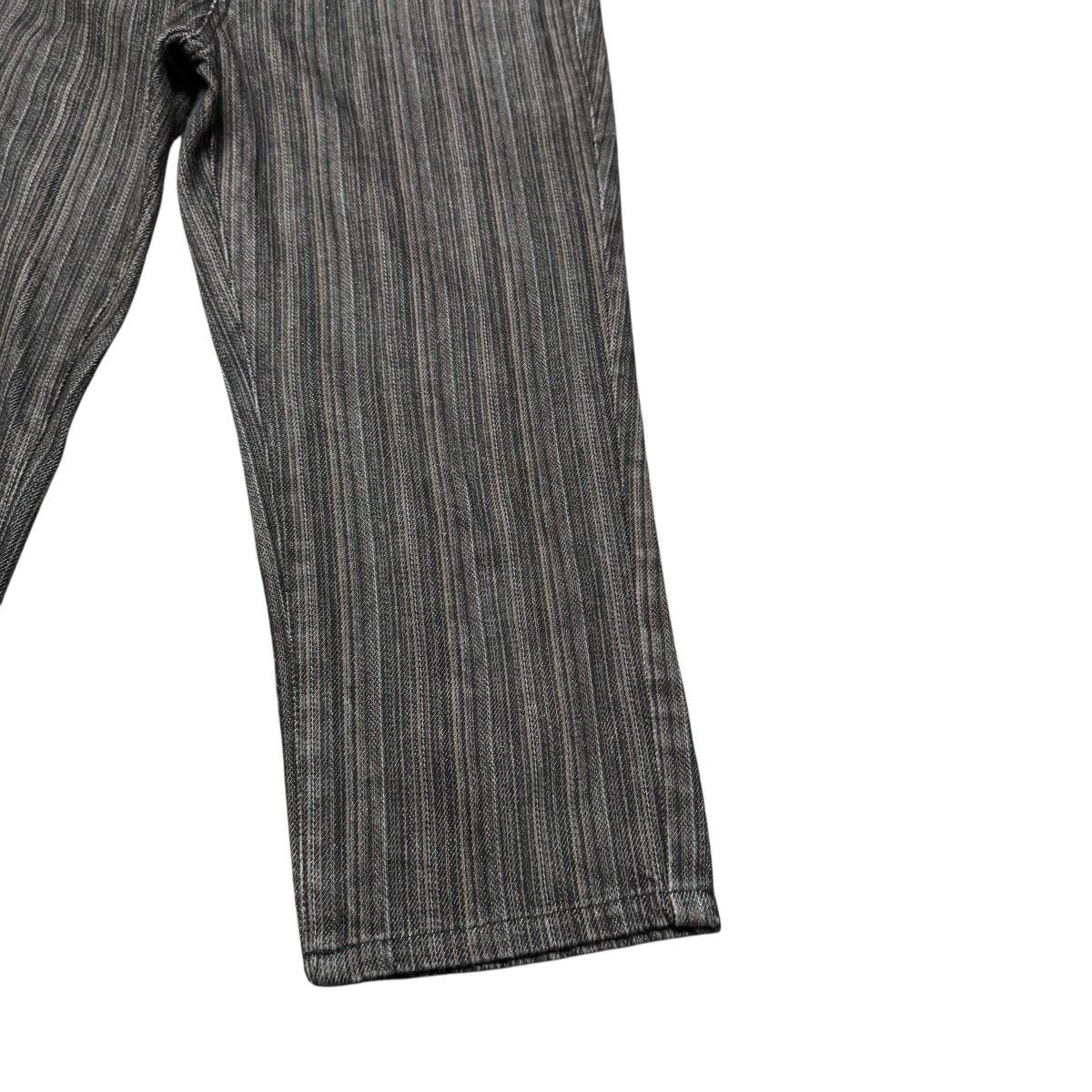 Vivienne Westwood Vivienne Westwood Pinstriped Low Rise Cropped Pants Size 29" - 9 Thumbnail