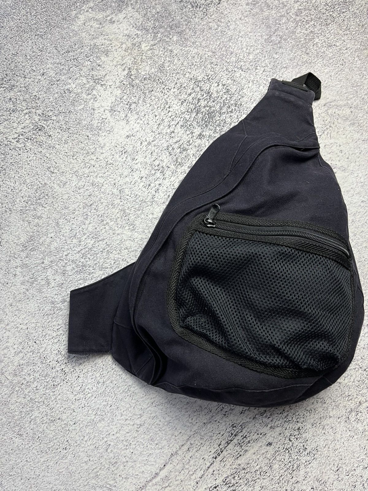 Other Vintage multi pocket Avantgarde black sling bag Y2K Size ONE SIZE - 6 Thumbnail